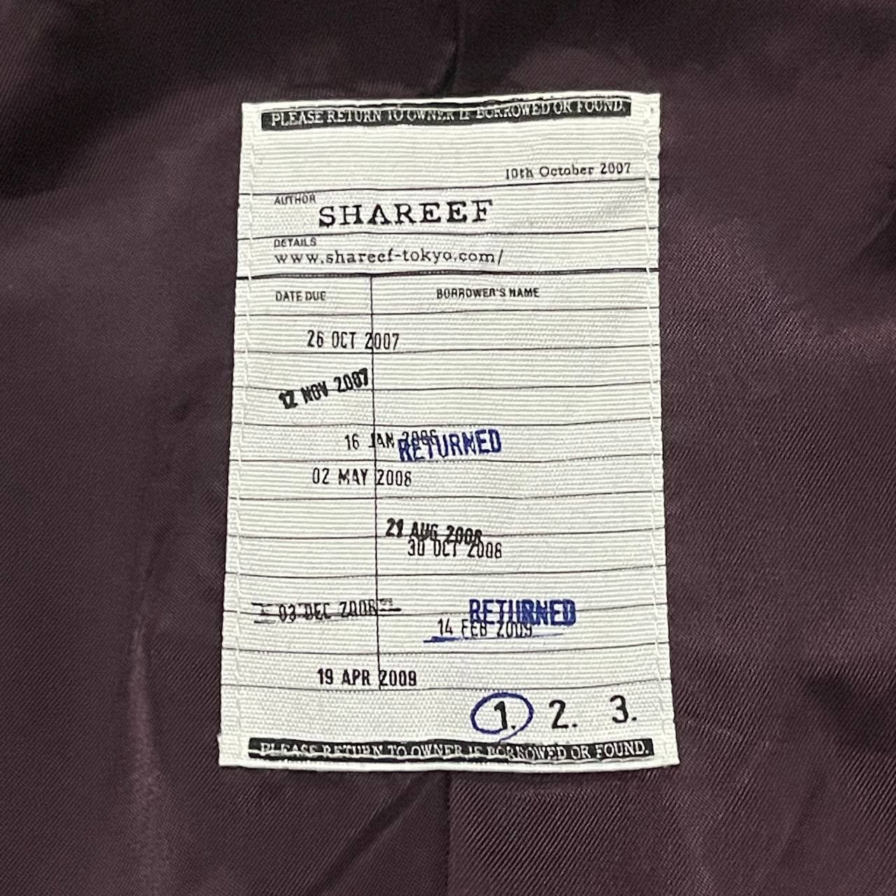 SHAREEF Archive 2007 Shareef Forbidden Fruit Wool Long Coat Size US M / EU 48-50 / 2 - 9 Thumbnail