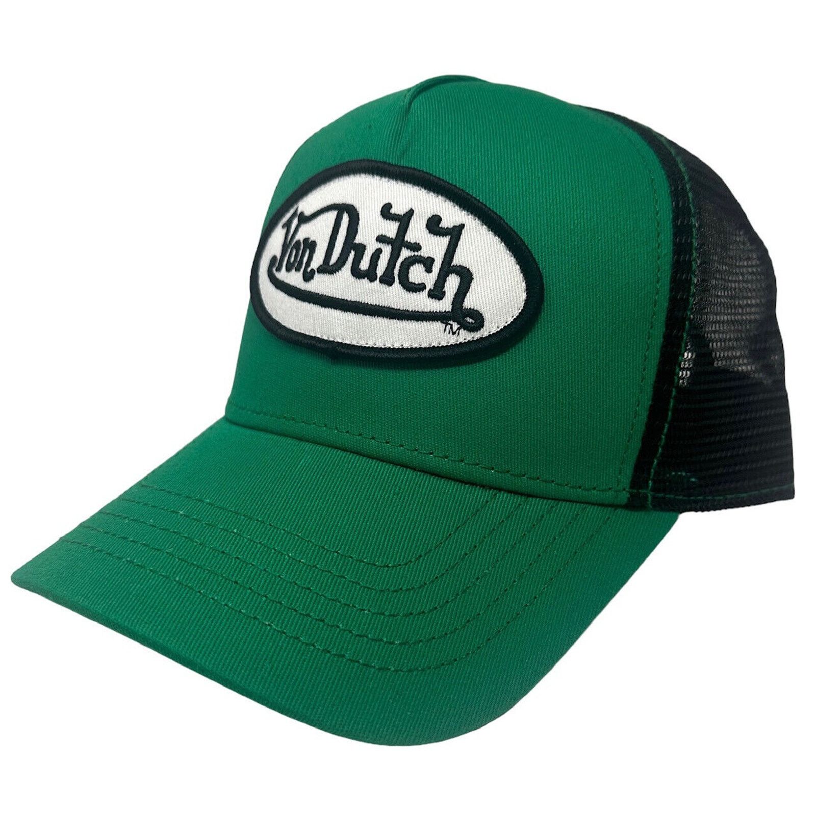 Von Dutch Lime Green Velvet Cheetah Bambam Trucker Hat/Cap | NEW/NWT!! ?? Von Dutch Von Dutch Trucker Hat Lime Green Cheetah Velvet  main image 2