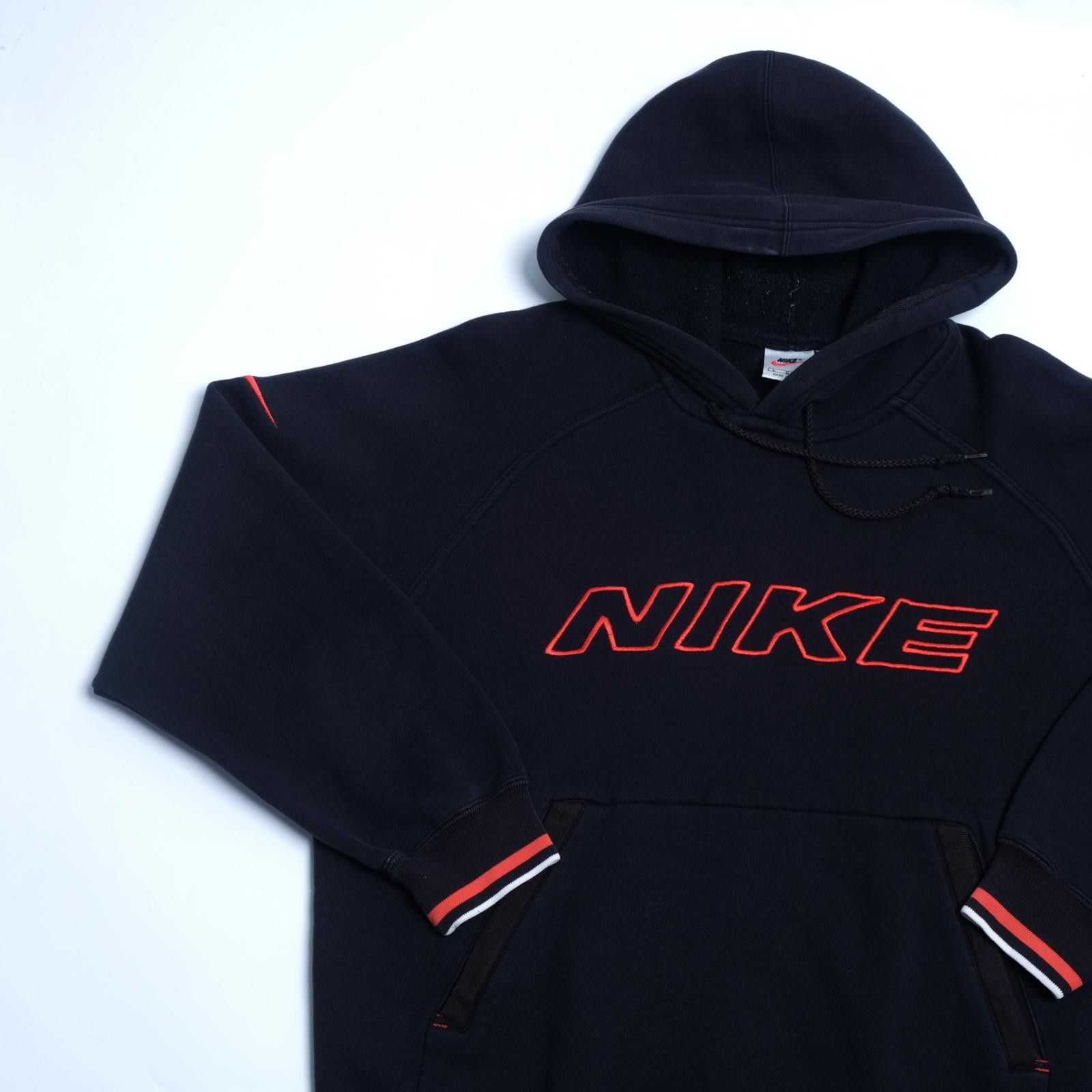 Nike Nike 1990s Vintage Sweatshirt Hoodie (M) Size US M / EU 48-50 / 2 - 3 Thumbnail