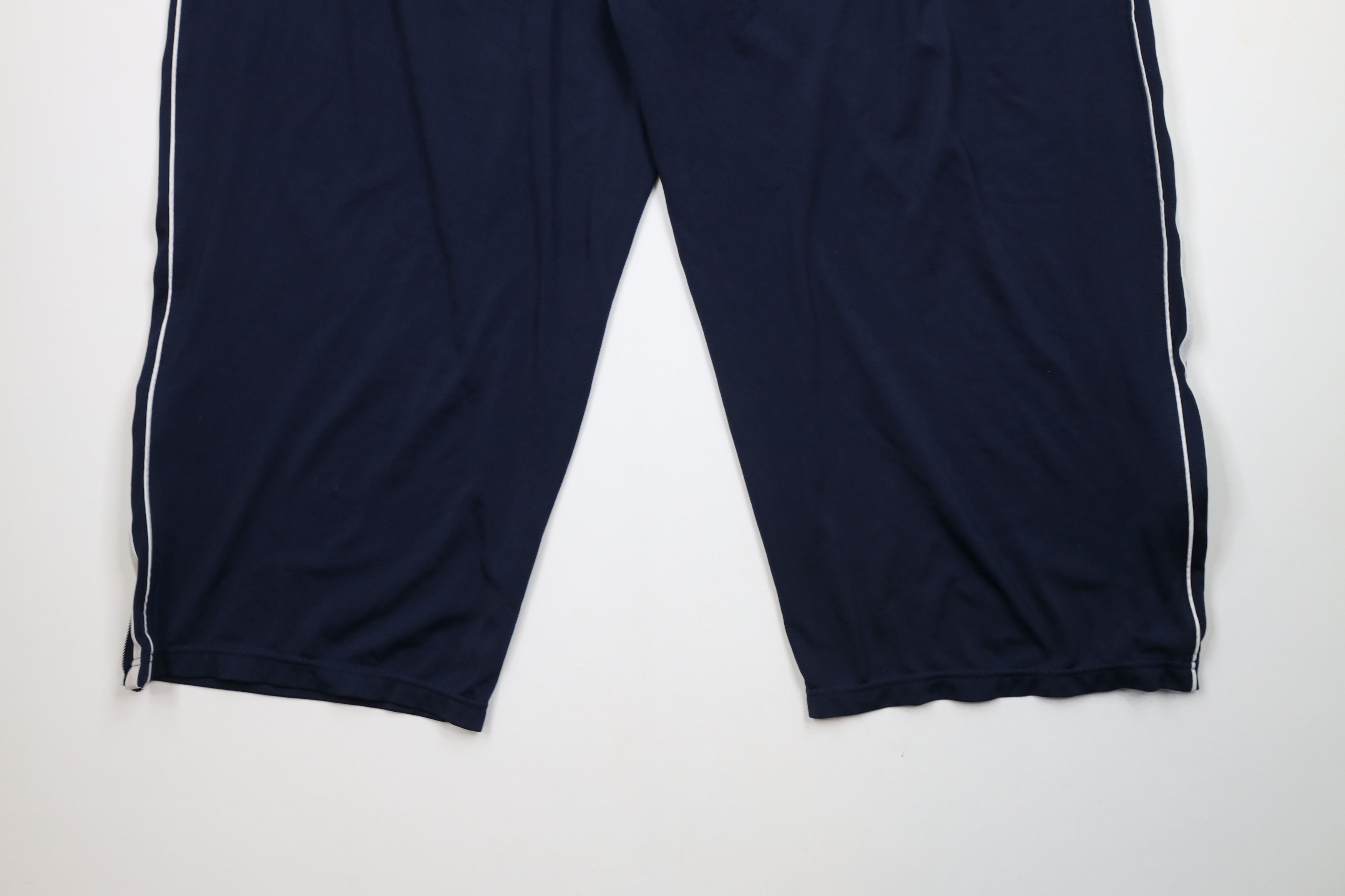 Nike × Vintage Vintage Y2K Nike Wide Leg Scott Mini Swoosh Pants Blue Size US 40 / EU 56 - 13 Thumbnail