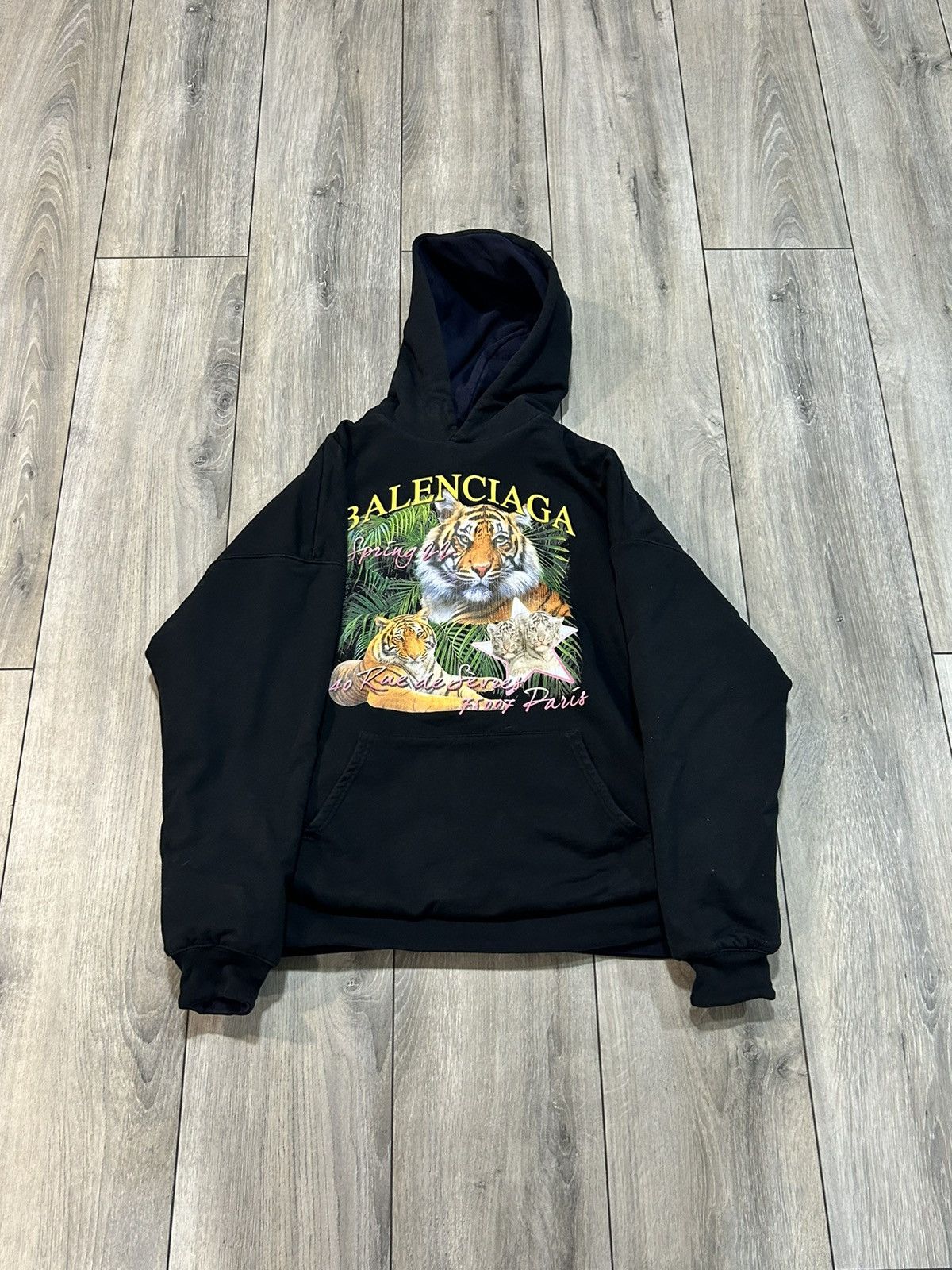 ☆関税込☆BALENCIAGA★REVERSIBLE FBI TIGER HOODIE★ ☆関税込☆BALENCIAGA☆REVERSIBLE FBI TIGER HOODIE☆ パーカー