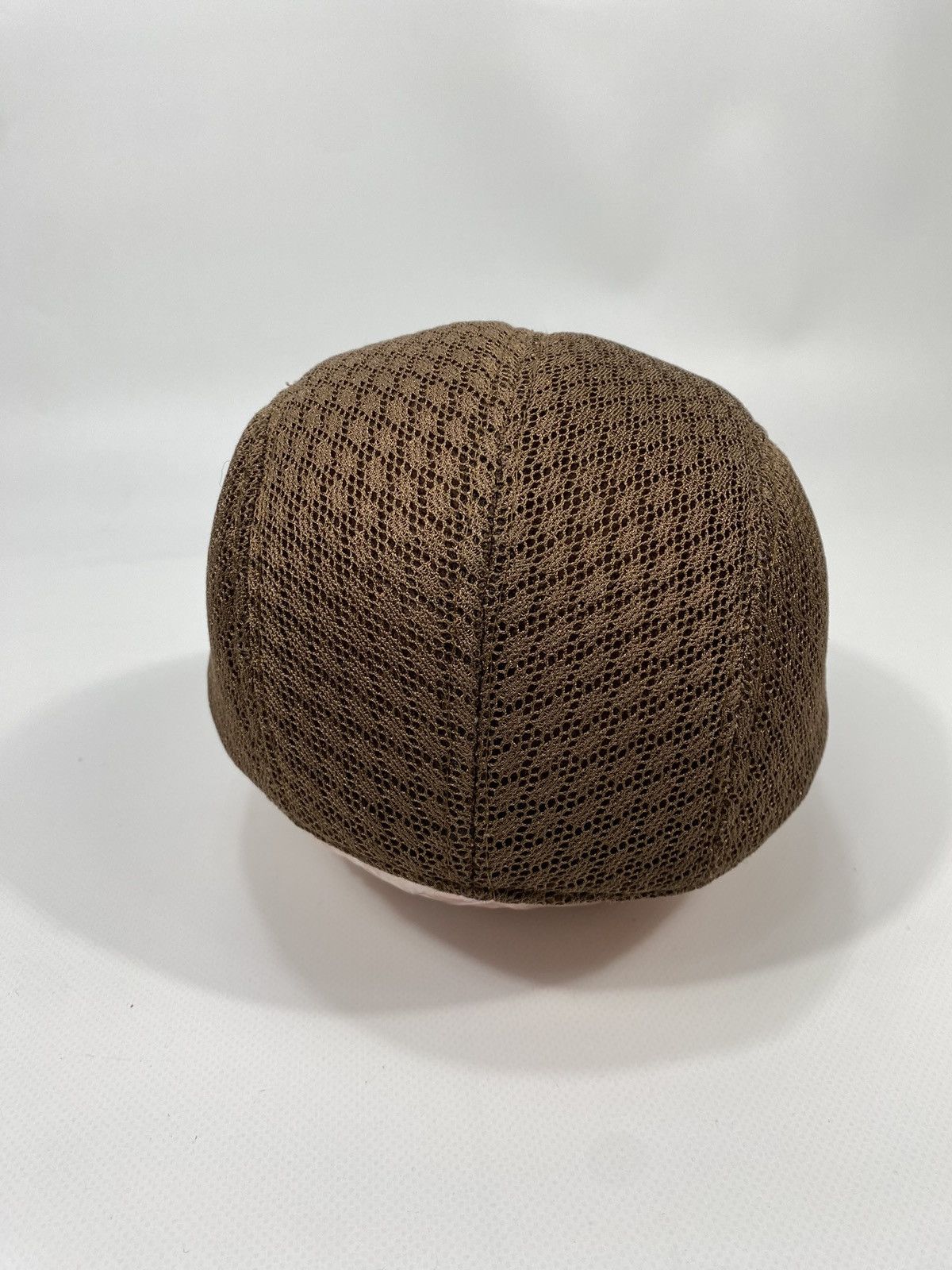 Vintage Vintage Mesh Guipure Material Flat Cap Sport Hat Size ONE SIZE - 8 Thumbnail