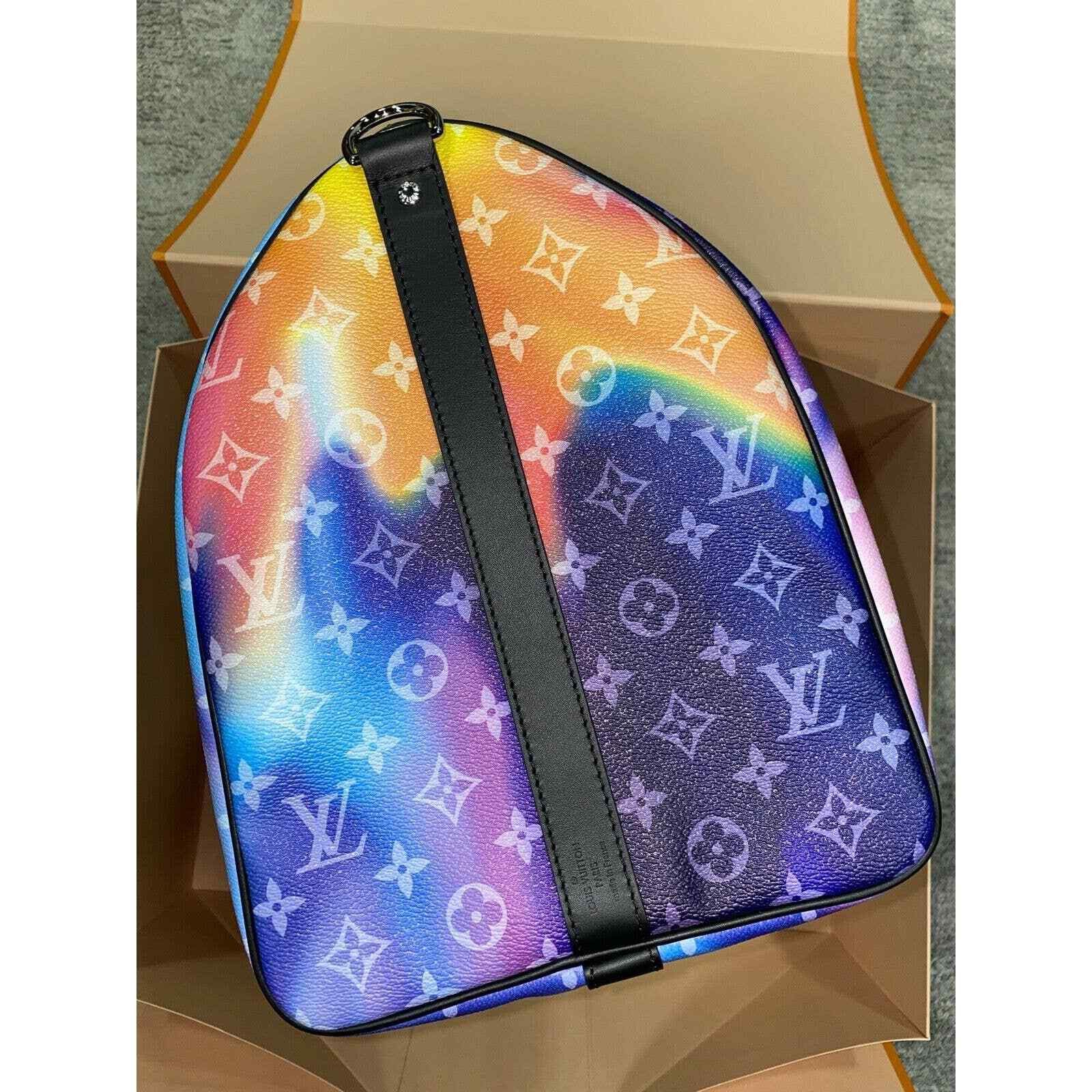 Louis Vuitton Louis Vuitton Keepall Bandouliere Weekend Travel Bag Size ONE SIZE - 9 Thumbnail