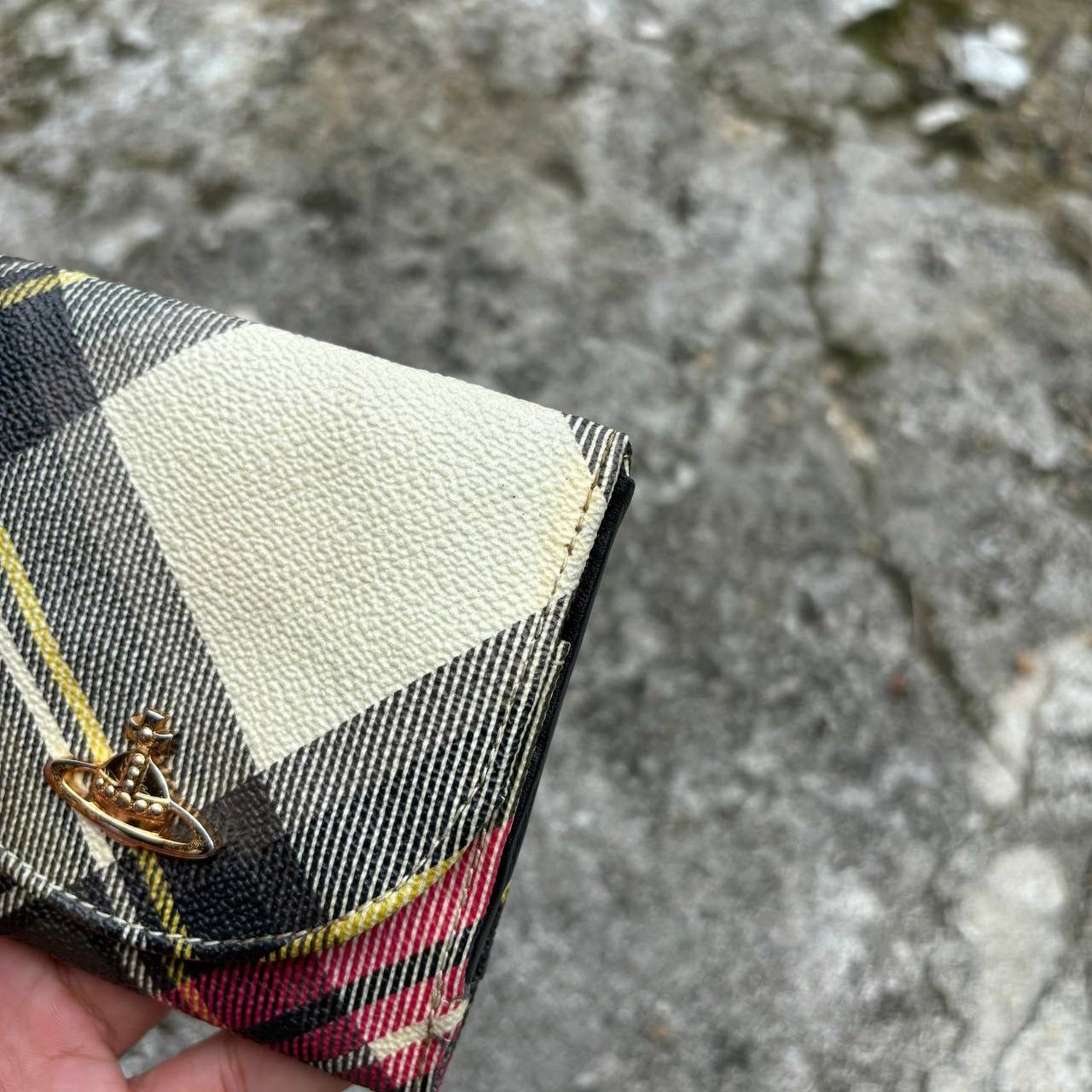 Vivienne Westwood Vivienne Westwood Derby Orb Tartan Wallet Bag Size ONE SIZE - 7 Thumbnail