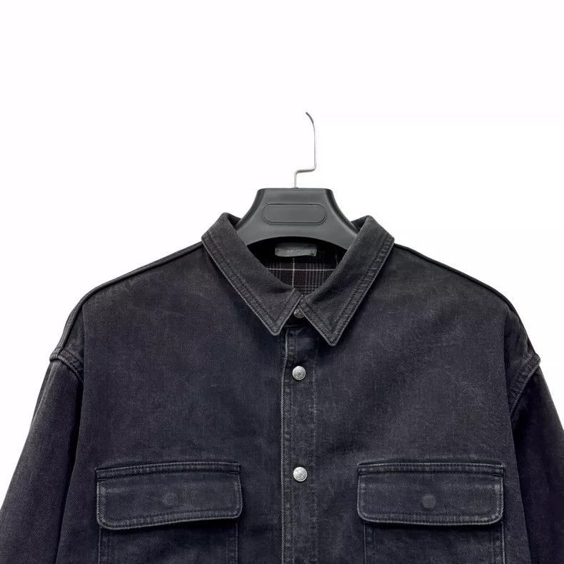 Dior DIOR Long Sleeve Denim Jacket Size 42-2505 Size US L / EU 52-54 / 3 - 3 Thumbnail