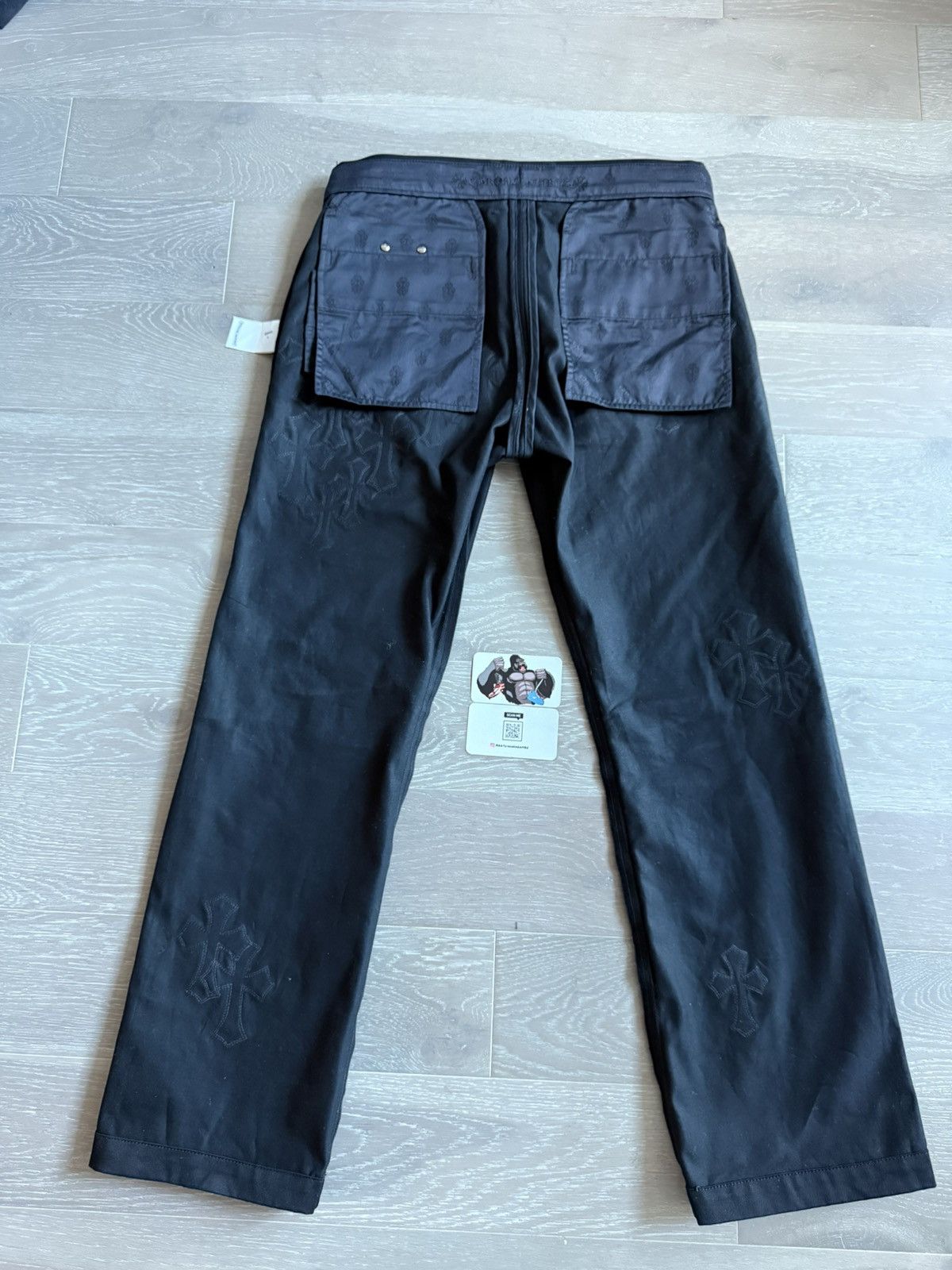 Chrome Hearts Chrome Hearts Cross Patch Chino Pants Black/Camo Size US 33 - 13 Thumbnail