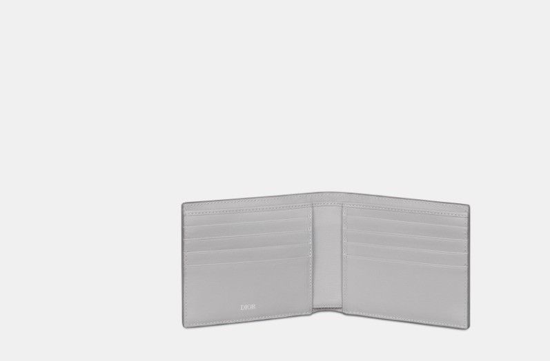 Dior o1w1db10325 2ESBH Size: OS / Bifold Wallet in Grey Size ONE SIZE - 3 Thumbnail