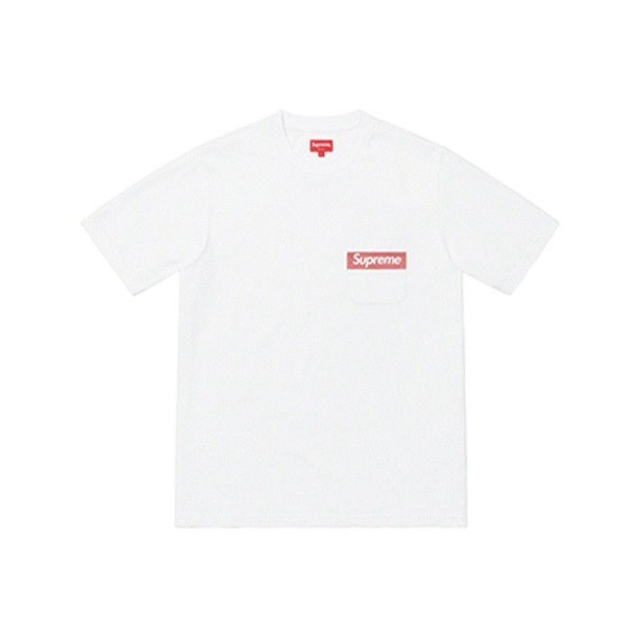 Supreme Supreme Pocket T-Shirt White Size XL Size US XL / EU 56 / 4 - 1 Thumbnail