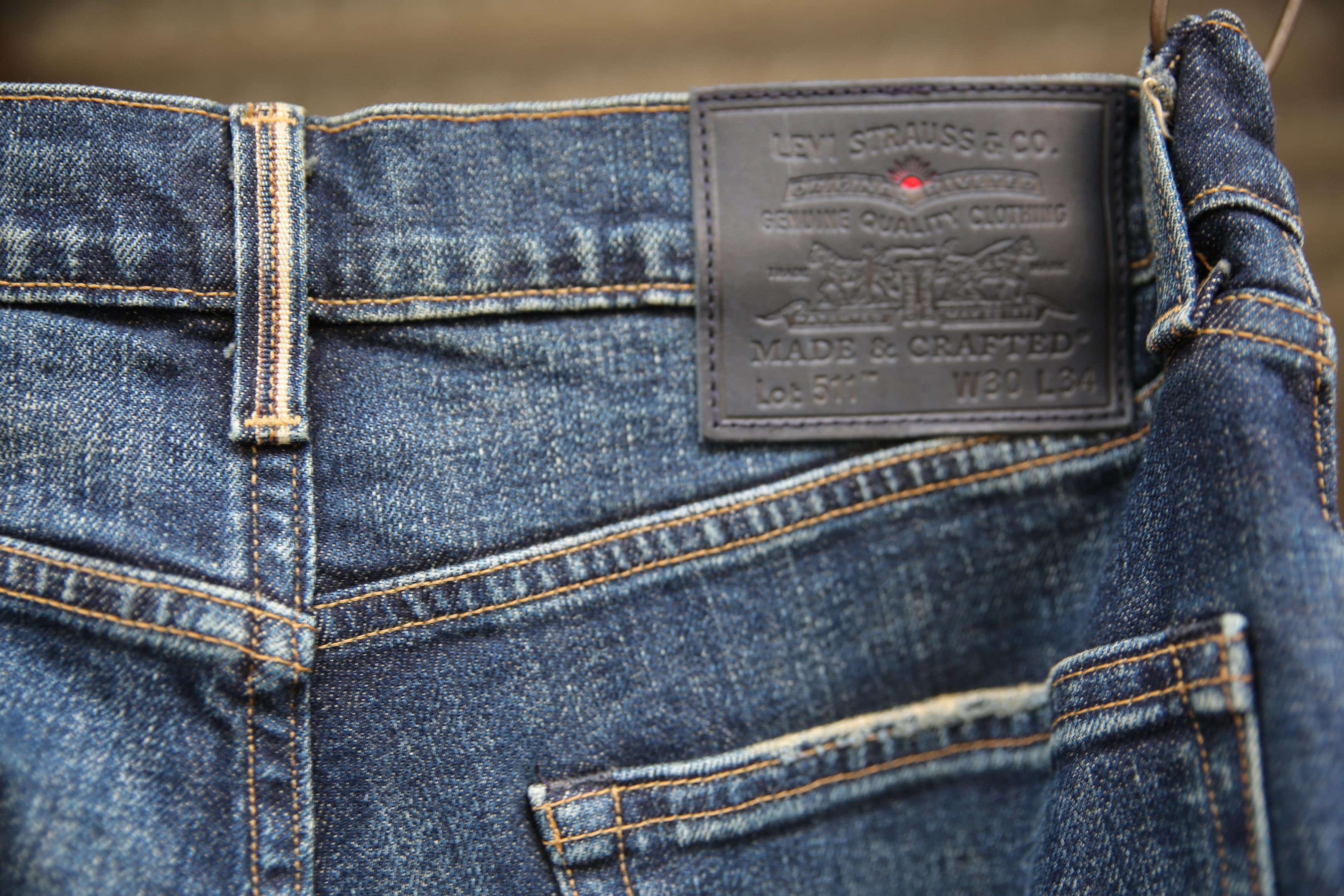 Levi's Made & Crafted Levi 511 Made & Crafted Selvedge Size US 30 / EU 46 - 4 Thumbnail