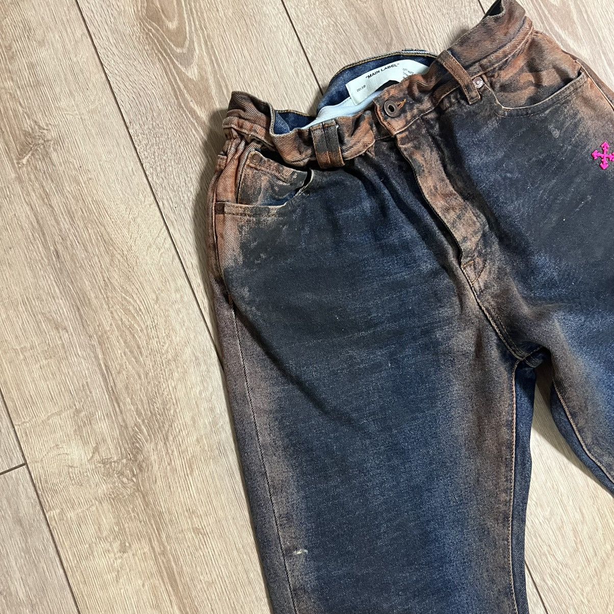 Off-White OFF-WHITE DENIM JEANS Size US 31 - 2 Thumbnail