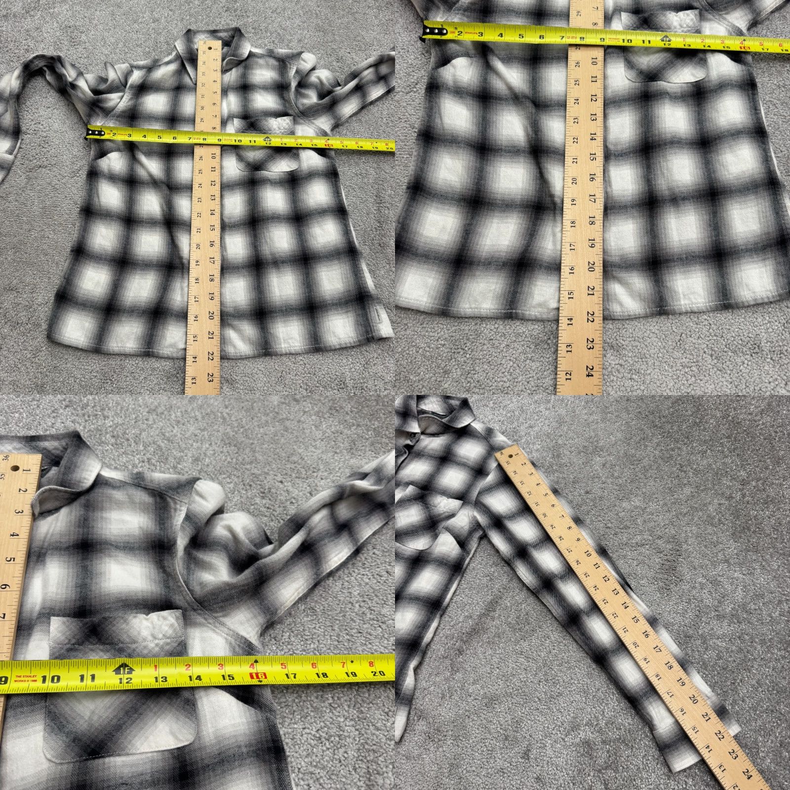 Eddie Bauer Eddie Bauer Shirt Womens XS Multicolor Plaid Flannel Button-Down Cotton Casual Size XS / US 0-2 / IT 36-38 - 8 Thumbnail