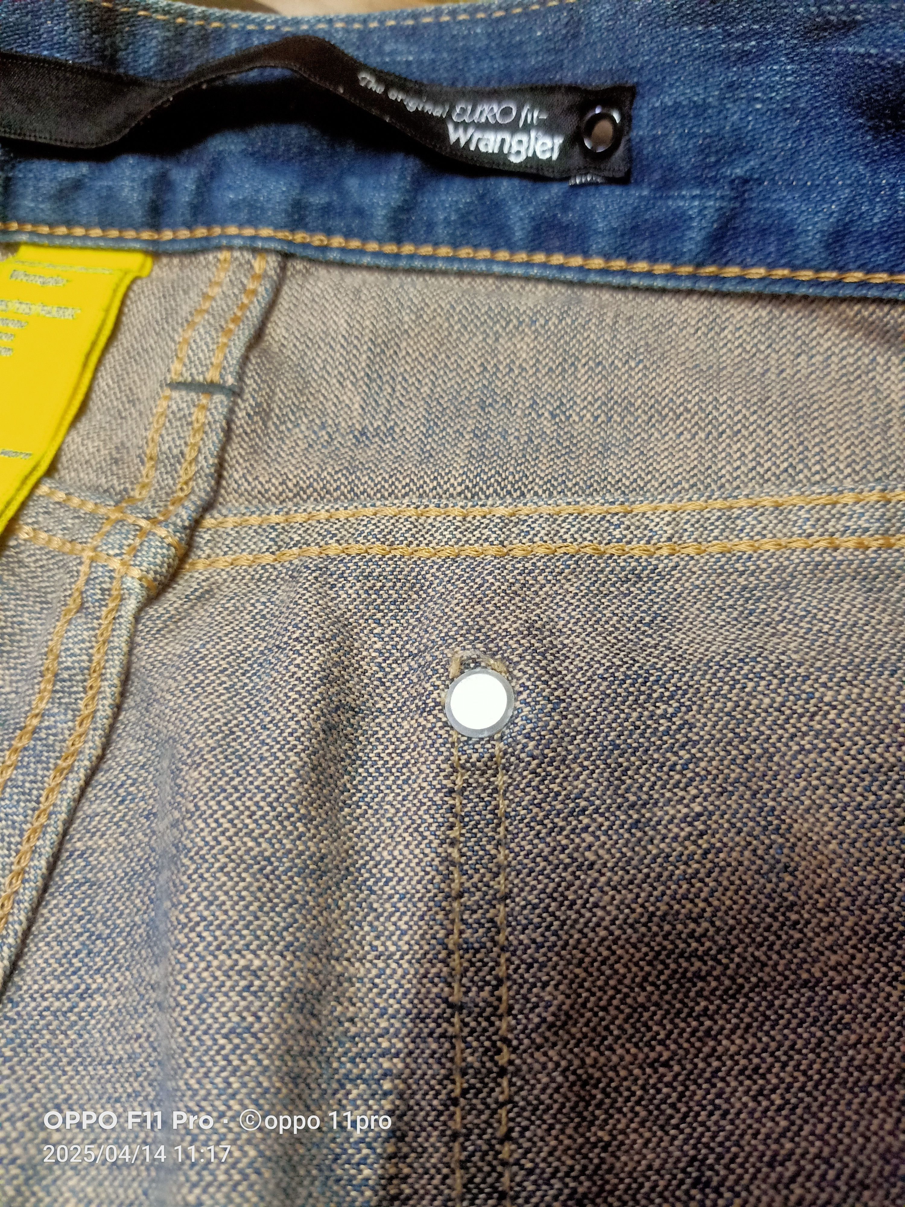 If Six Was Nine × Le Grande Bleu (L.G.B.) × Wrangler Wrangler Vtg Euro Fit Flare Denim Non Selvedge Size US 30 / EU 46 - 19 Thumbnail