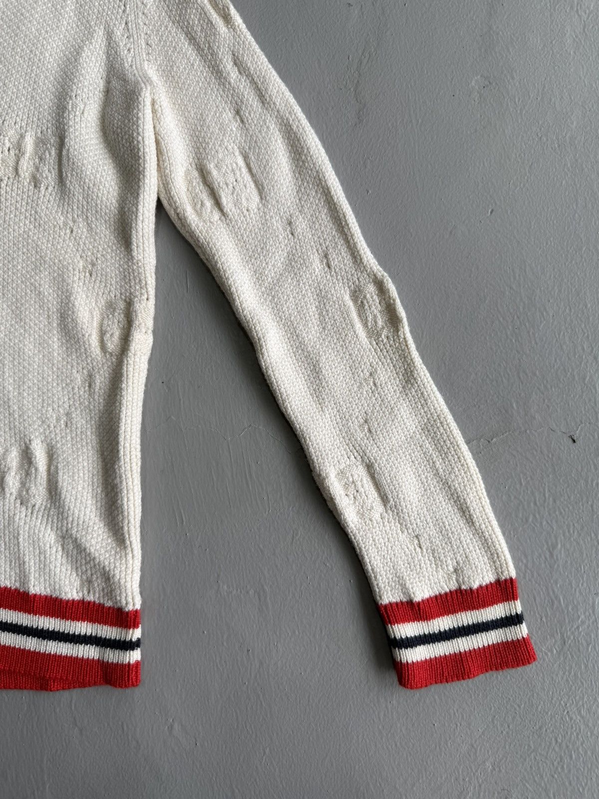 Gucci Gucci - Monogram Vneck Longsleeves Size S / US 4 / IT 40 - 4 Thumbnail