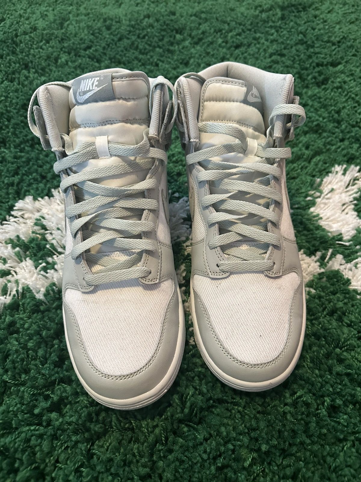 Nike Nike Dunk Hi Retro Plaid Sneakers 11 Size US 11 / EU 44 - 4 Thumbnail