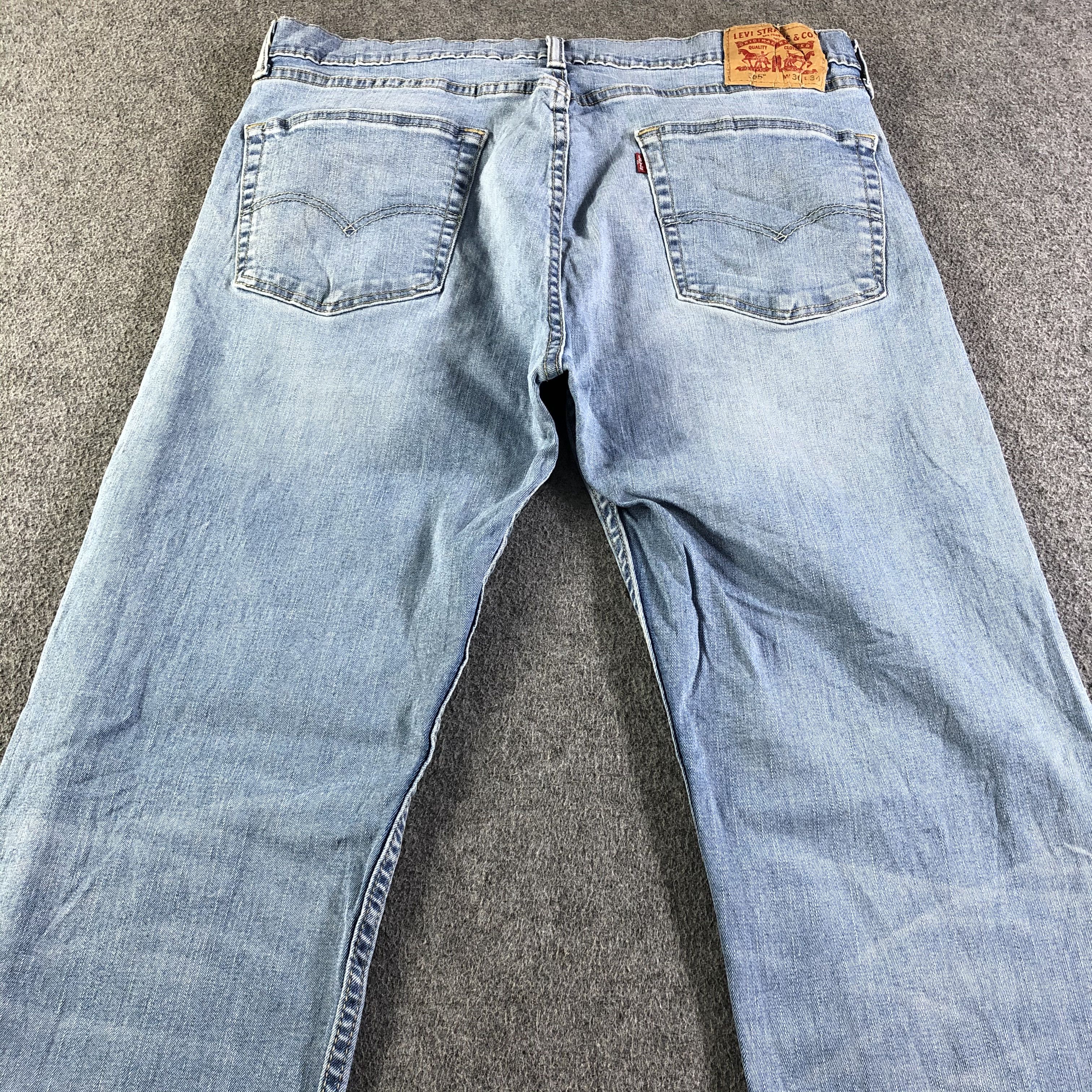 Levi's Vintage Blue Wash Levis 505 Jeans-J4510 Size US 35 - 4 Thumbnail