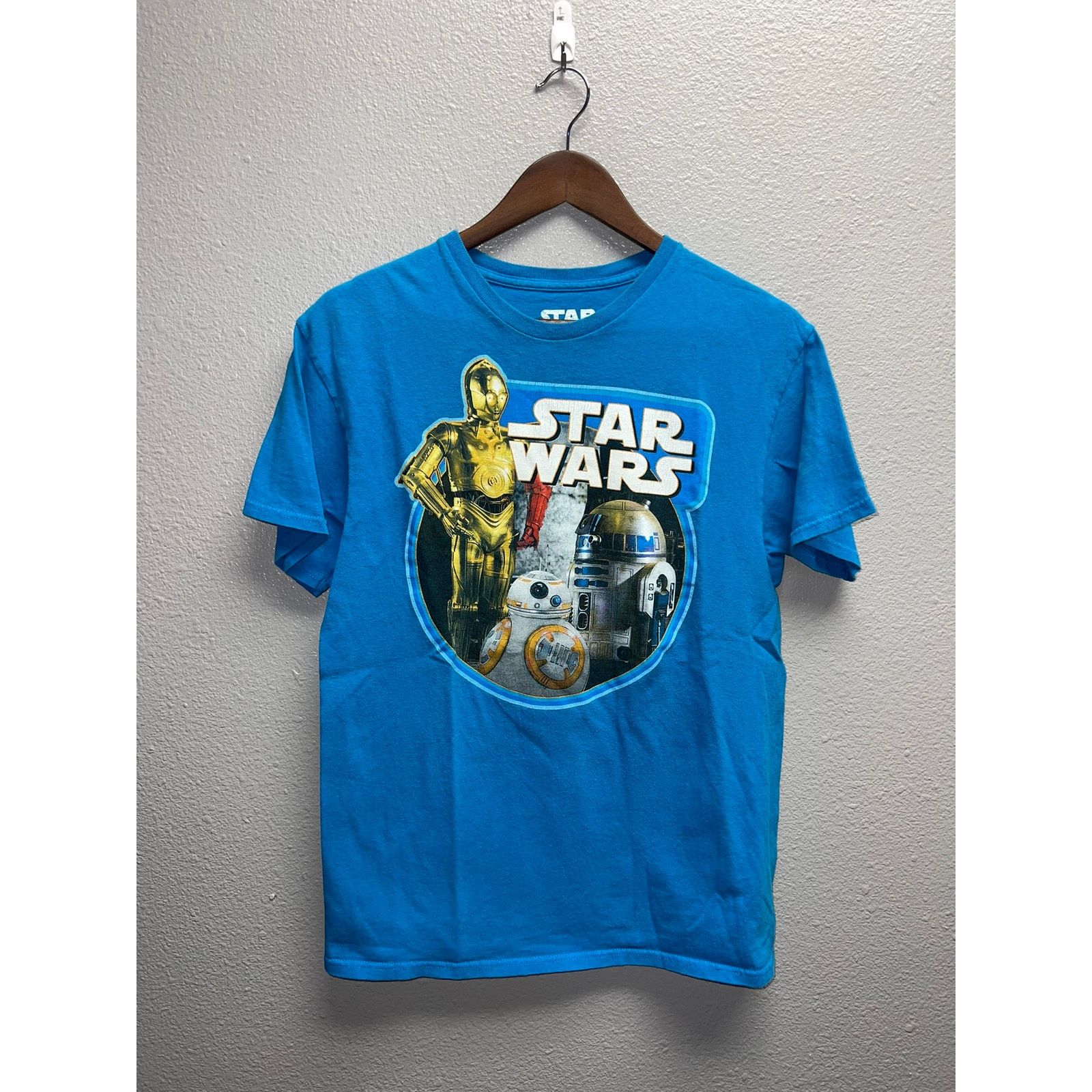 Star Wars Star Wars Blue Shirt Movie R2D2 C3PO Graphic Blue Tee Medium Size US M / EU 48-50 / 2 - 1 Thumbnail