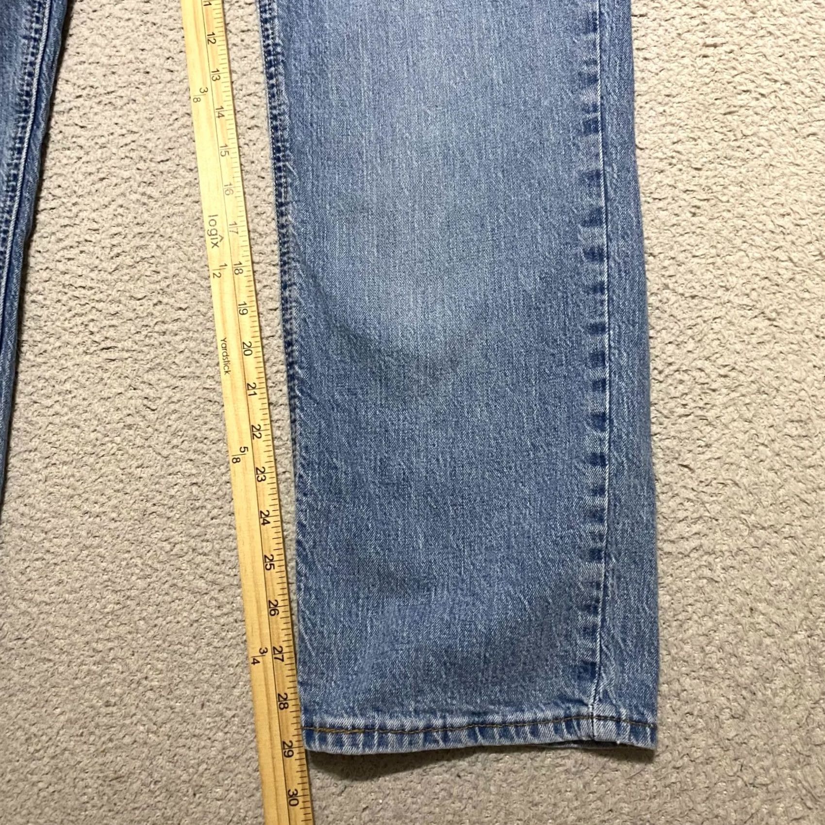 Levi's Levi'S Jeans Mens 36 Blue 36x30 Denim Wash Athletic Straight Mid Rise Size US 36 / EU 52 - 6 Thumbnail