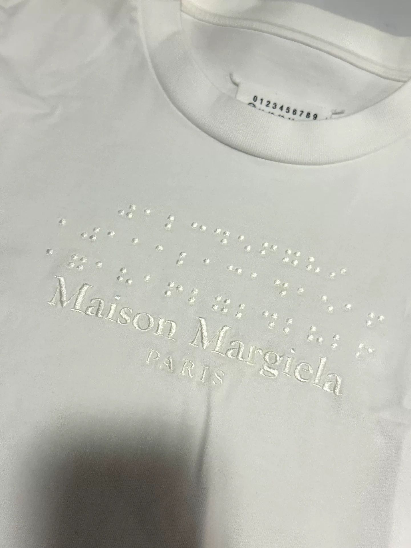 Maison Margiela Maison Margiela Logo Short Sleeve T-shirt Size US S / EU 44-46 / 1 - 2 Thumbnail