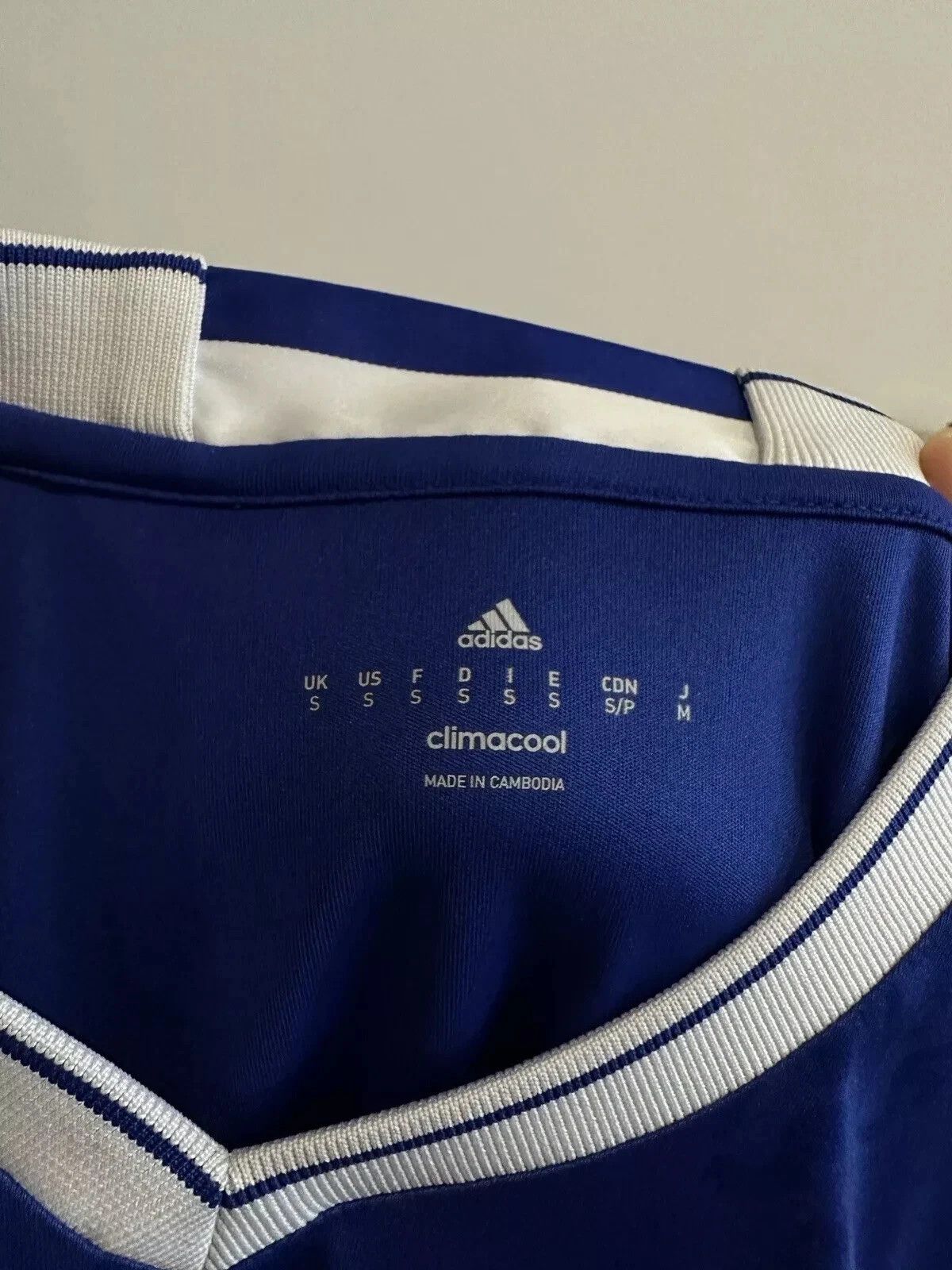 Adidas FC CHELSEA 2016 2017 HOME JERSEY SHIRT SOCCER FOOTBALL MENS Size US S / EU 44-46 / 1 - 8 Thumbnail