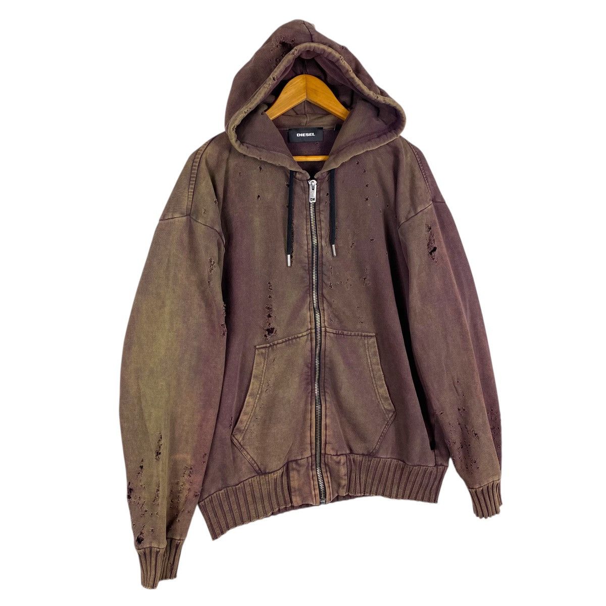 Diesel DIESEL DESTROY THRASHED HOODIE FULLSET JOGGER Size US L / EU 52-54 / 3 - 4 Thumbnail