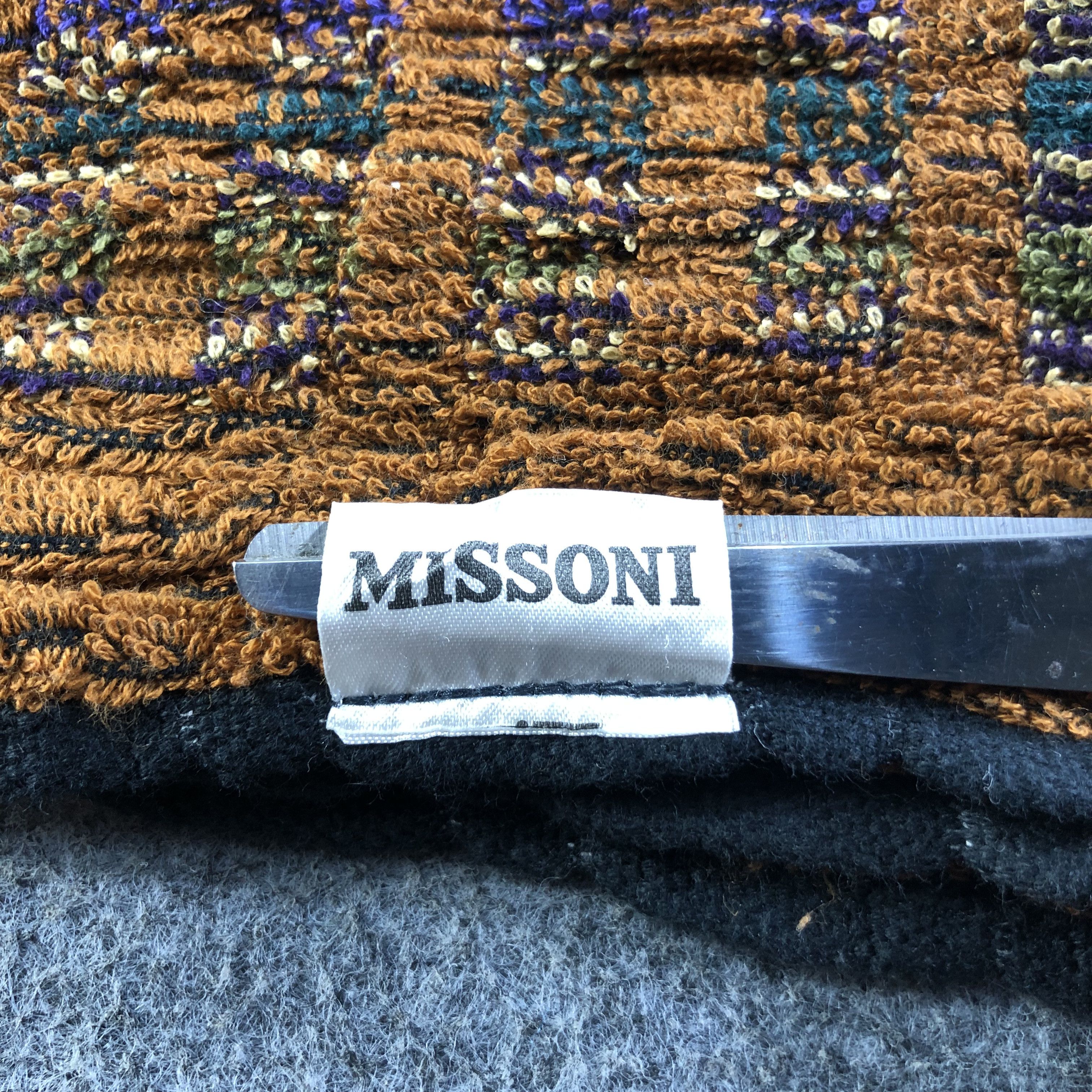 Missoni Missoni Cotton Scarf Muffler V1854 Size ONE SIZE - 5 Thumbnail