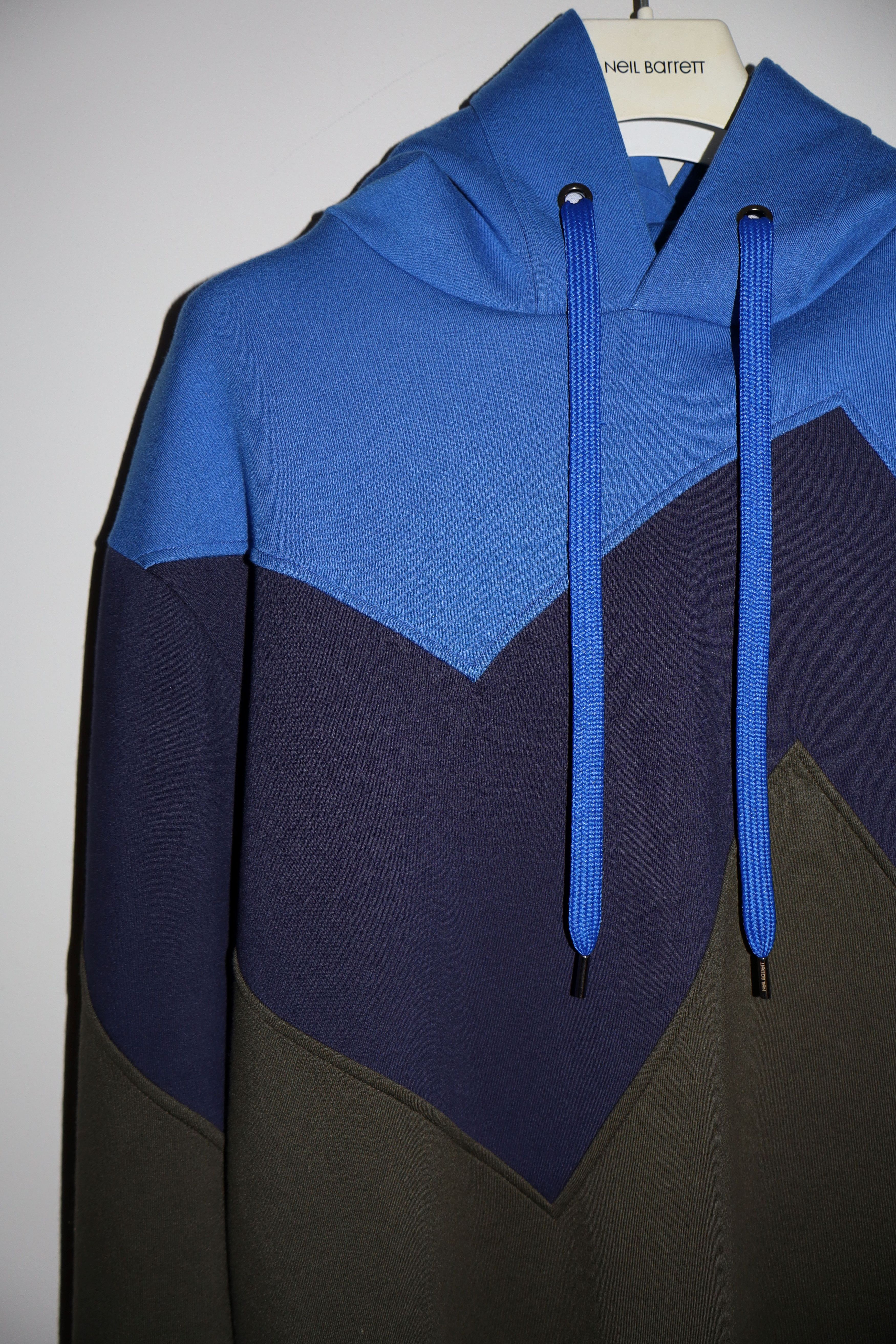 Neil Barrett Modernist neoprene hoodie Size US M / EU 48-50 / 2 - 6 Thumbnail