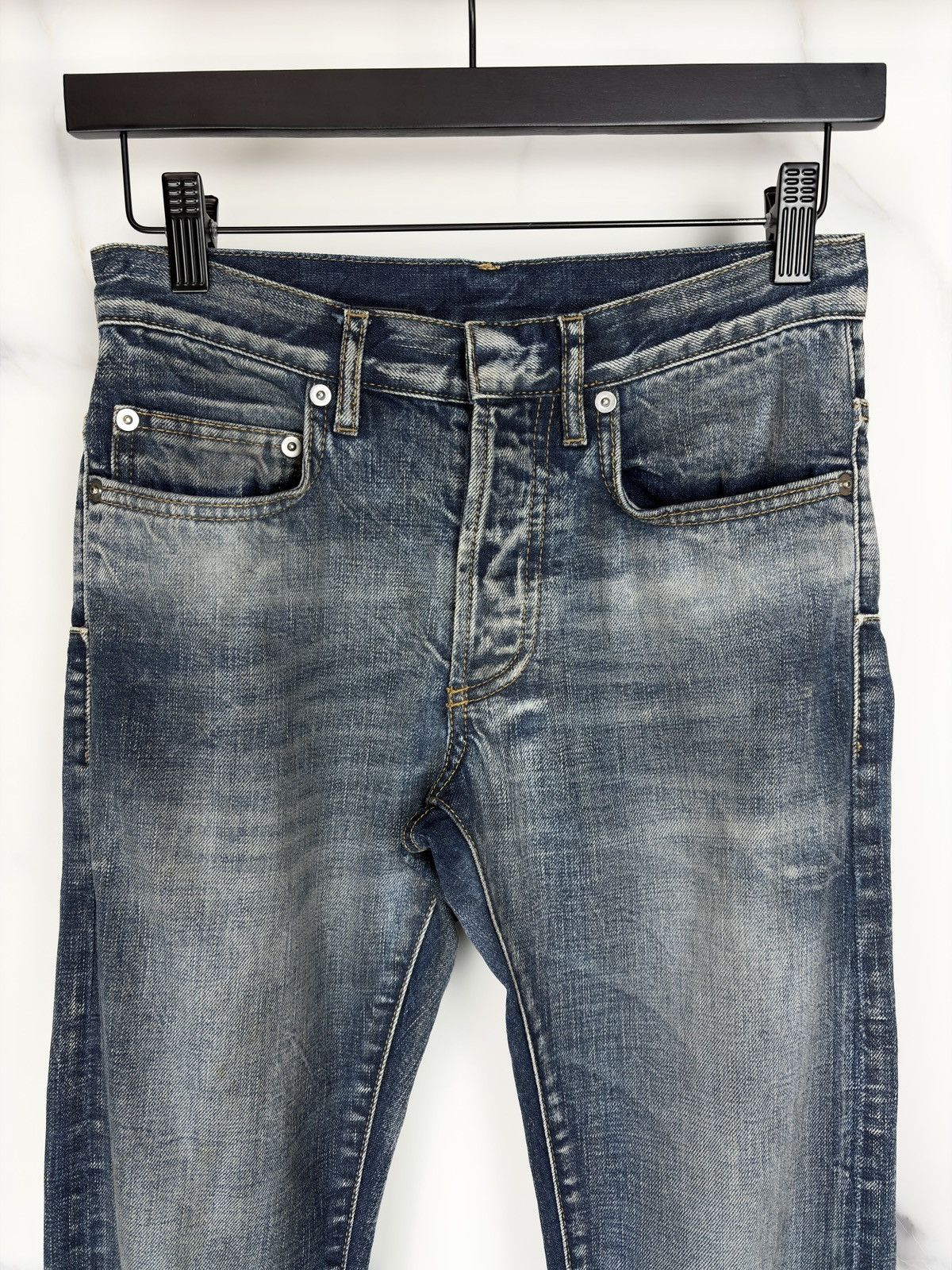Dior AW12 Dior Homme Faded Indigo Jake Denim Jeans KVA Size US 26 / EU 42 - 3 Thumbnail