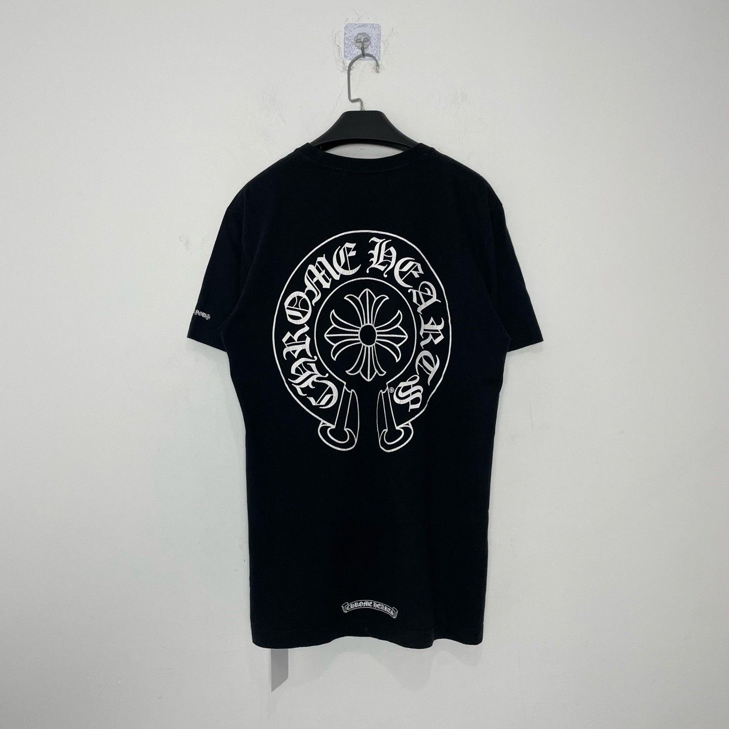 Chrome Hearts Chrome Hearts Horseshoe Print Black Short Sleeve T-shirt Size US M / EU 48-50 / 2 - 2 Thumbnail