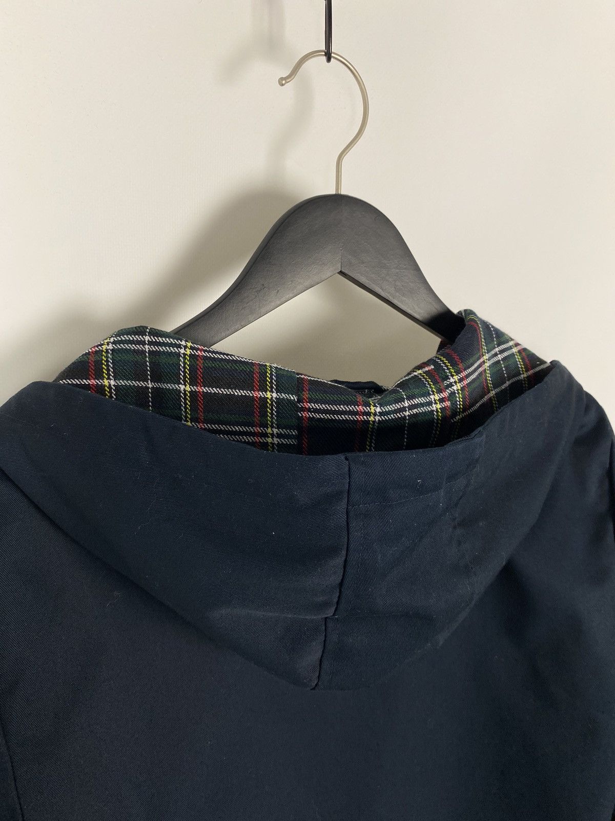 Other Casual Navy Blue Cotton Hooded Jacket Size US M / EU 48-50 / 2 - 10 Thumbnail
