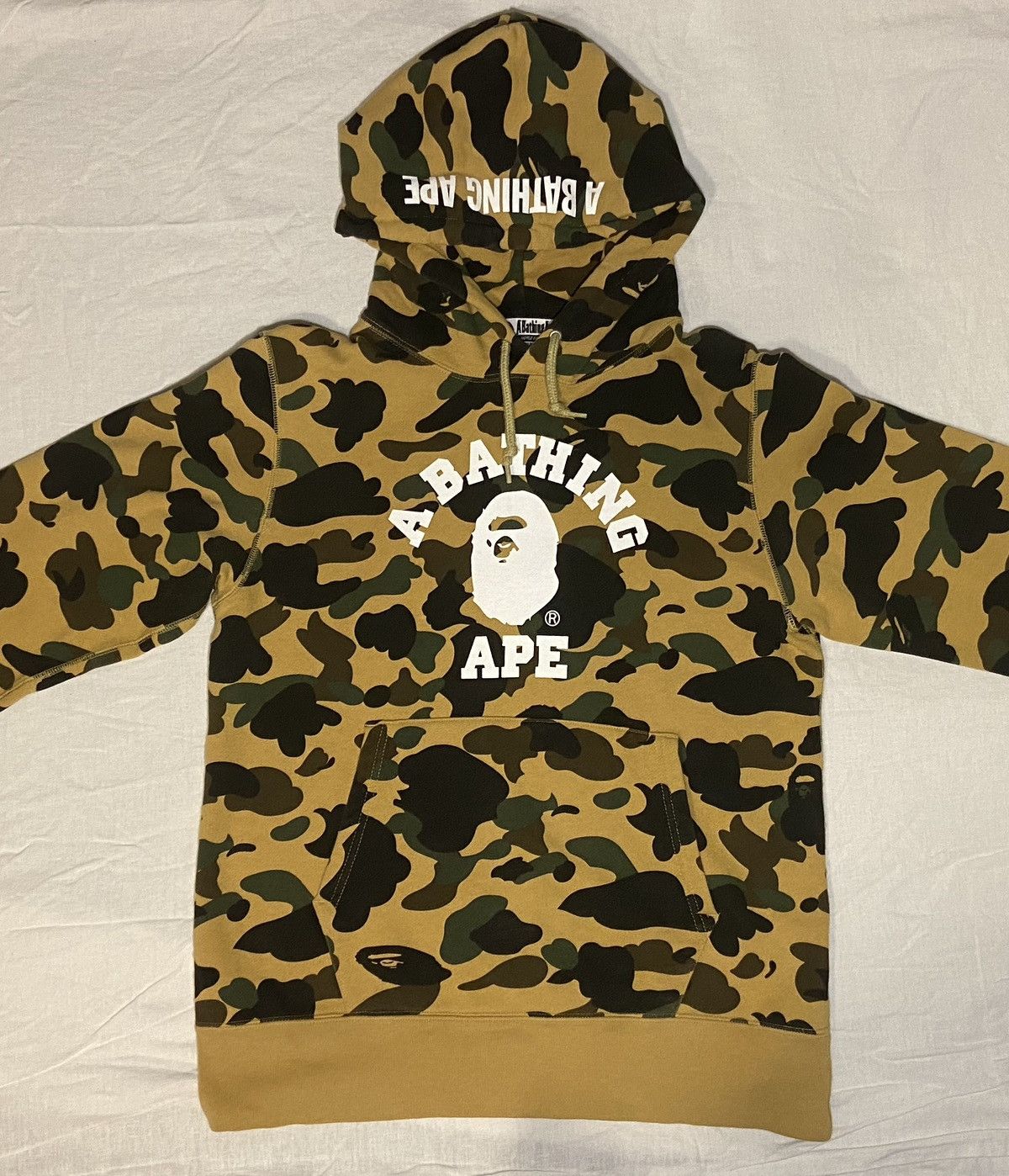 Bape Bape Camo College Hoodie Size US M / EU 48-50 / 2 - 2 Thumbnail