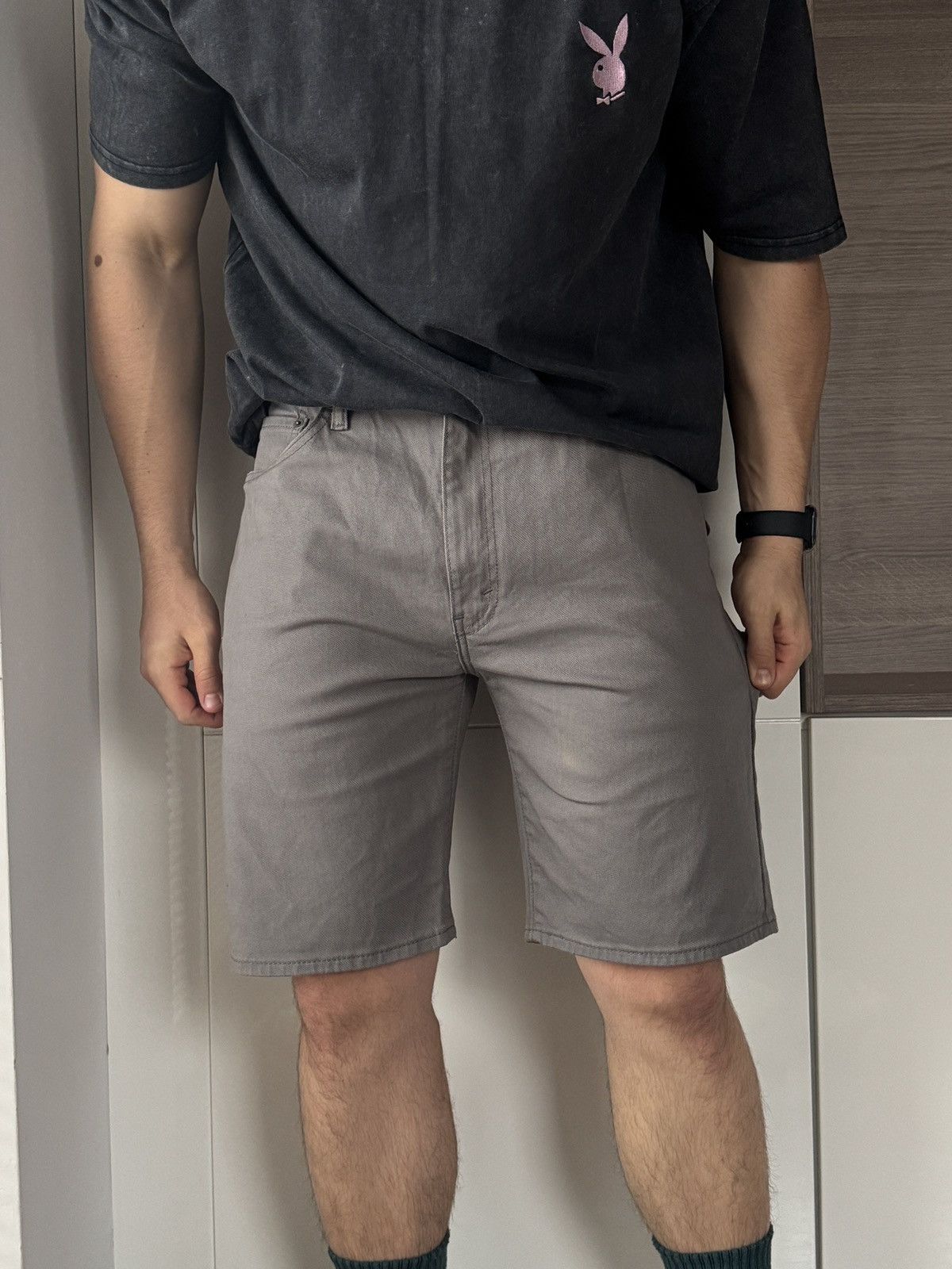 Designer × Levi's ‼️Levis 505 Loose Fit Casual Denim Shorts‼️ Size US 36 / EU 52 - 6 Thumbnail