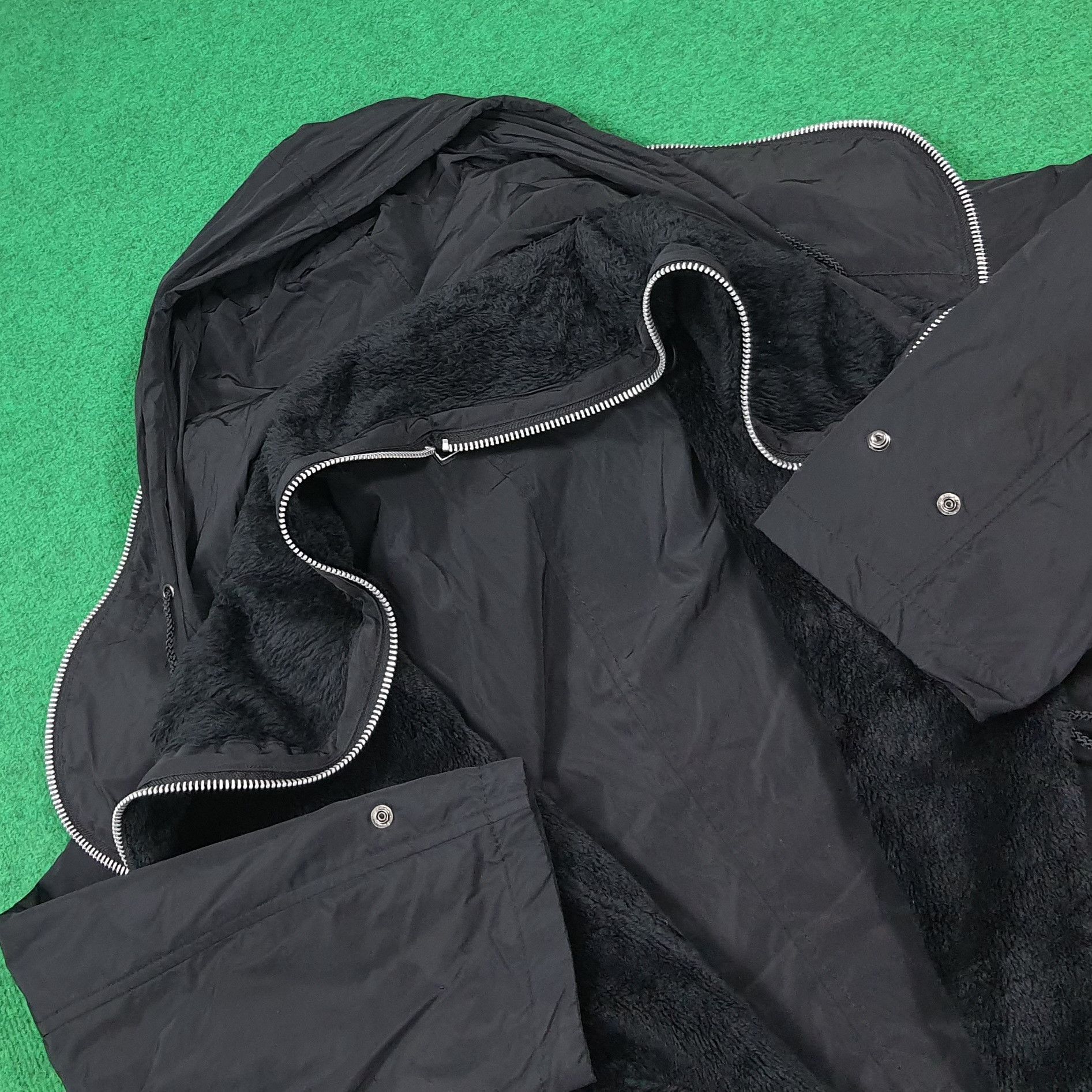 Final Home Final Home by Issey Miyake Fleece Parka Jacket C284N9 Size US M / EU 48-50 / 2 - 8 Thumbnail