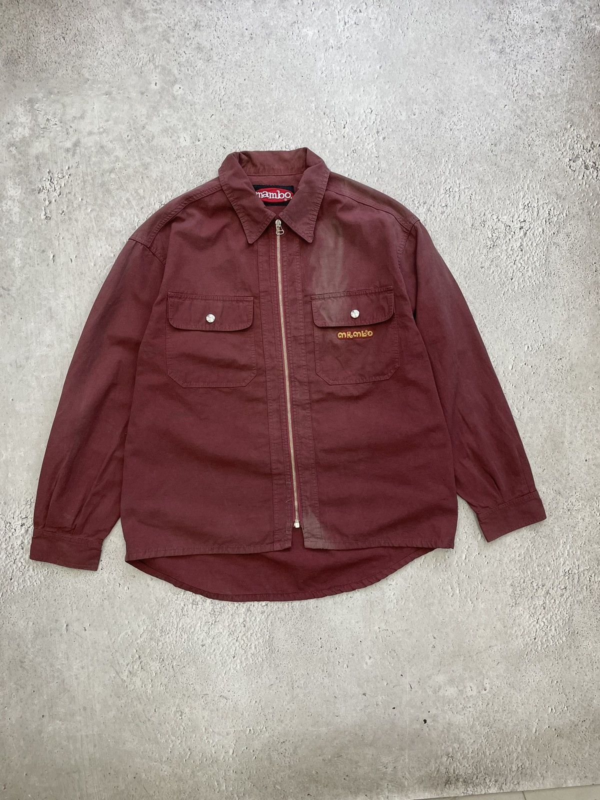 Mambo Rare overshirt jacket 90s Lampo Mambo light y2k jacket Size US L / EU 52-54 / 3 - 1 Thumbnail