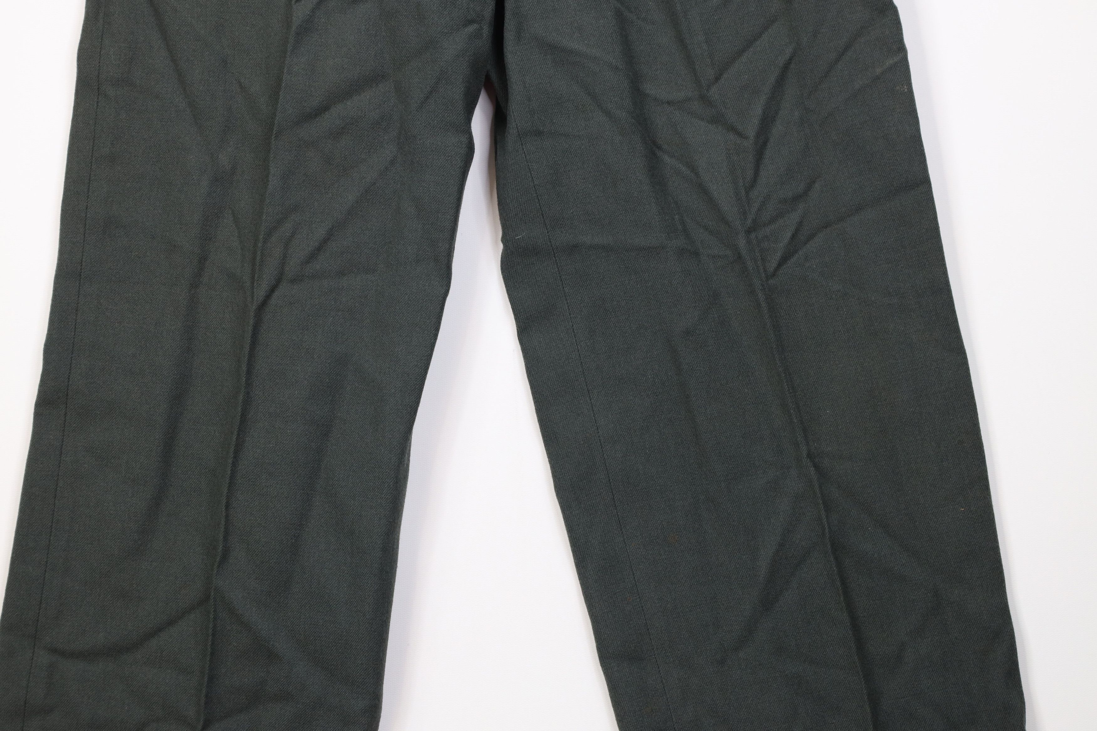 Vintage Vintage 50s Korean War Army Green 44 Wide Leg Pants USA USGI Size US 31 - 4 Thumbnail