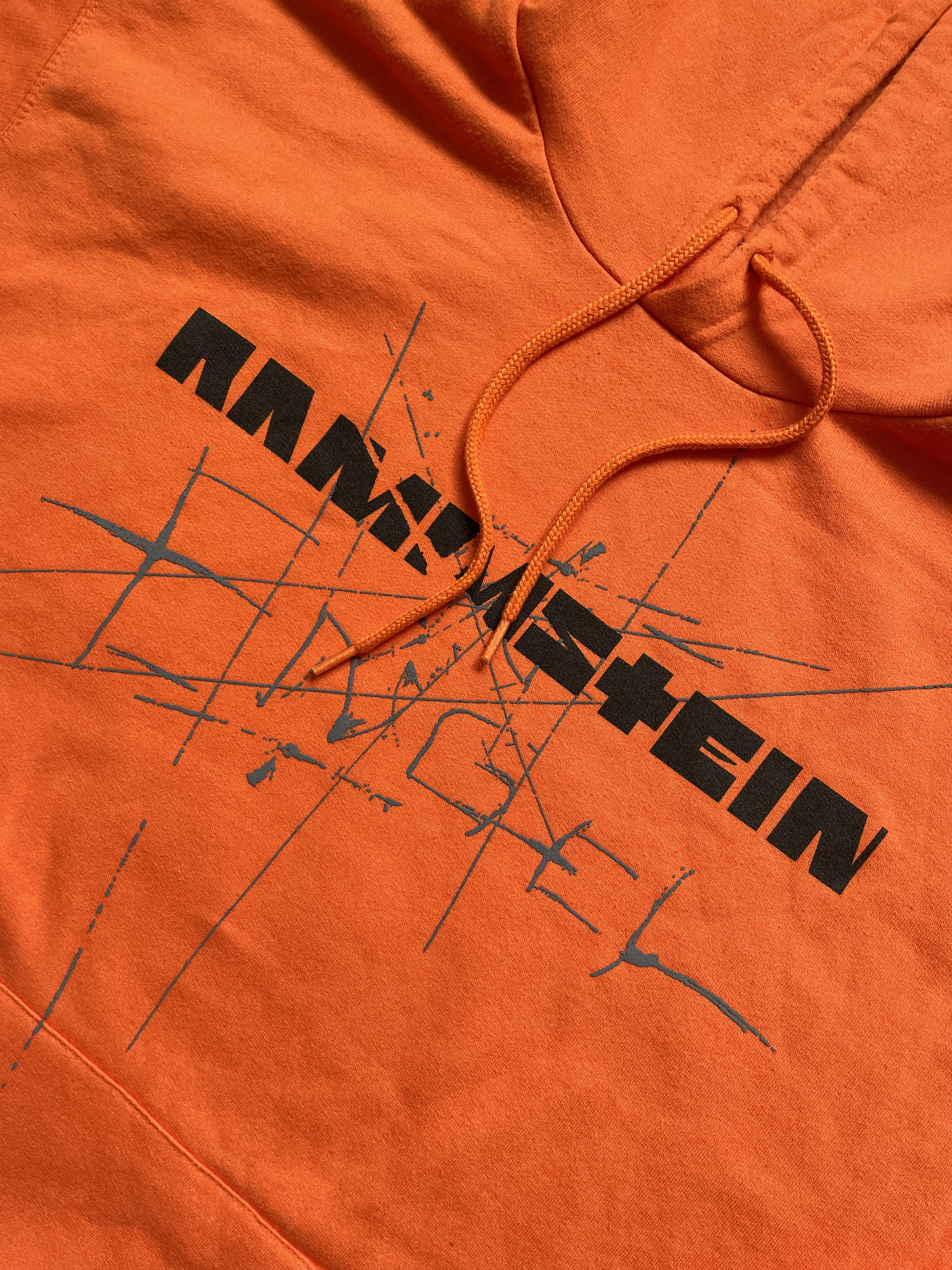 Band Tees RAMMSTEIN ENGEL SEHNSUCHT BOXY VETEMENTS TYPE ORANGE HOODIE Size US XXL / EU 58 / 5 - 3 Thumbnail