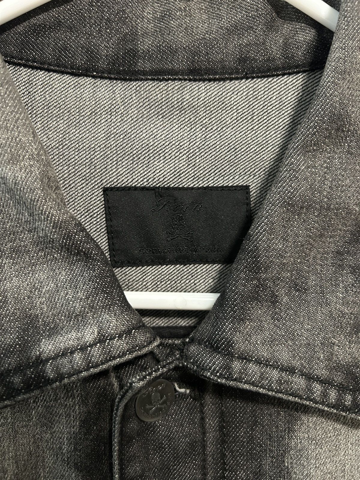 Mastermind Japan × Roen ROEN X SEMANTIC DENIM JACKET Size US M / EU 48-50 / 2 - 6 Thumbnail