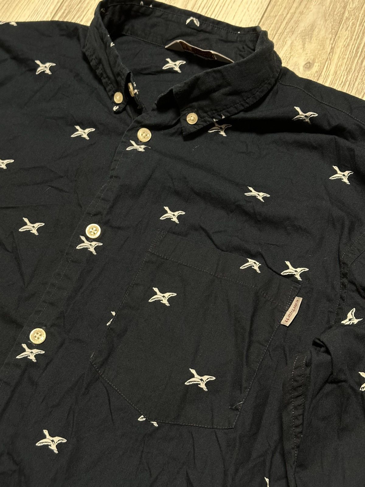 Carhartt Vintage Carhartt Aldux Chamois Shirt Size L Size US L / EU 52-54 / 3 - 2 Thumbnail