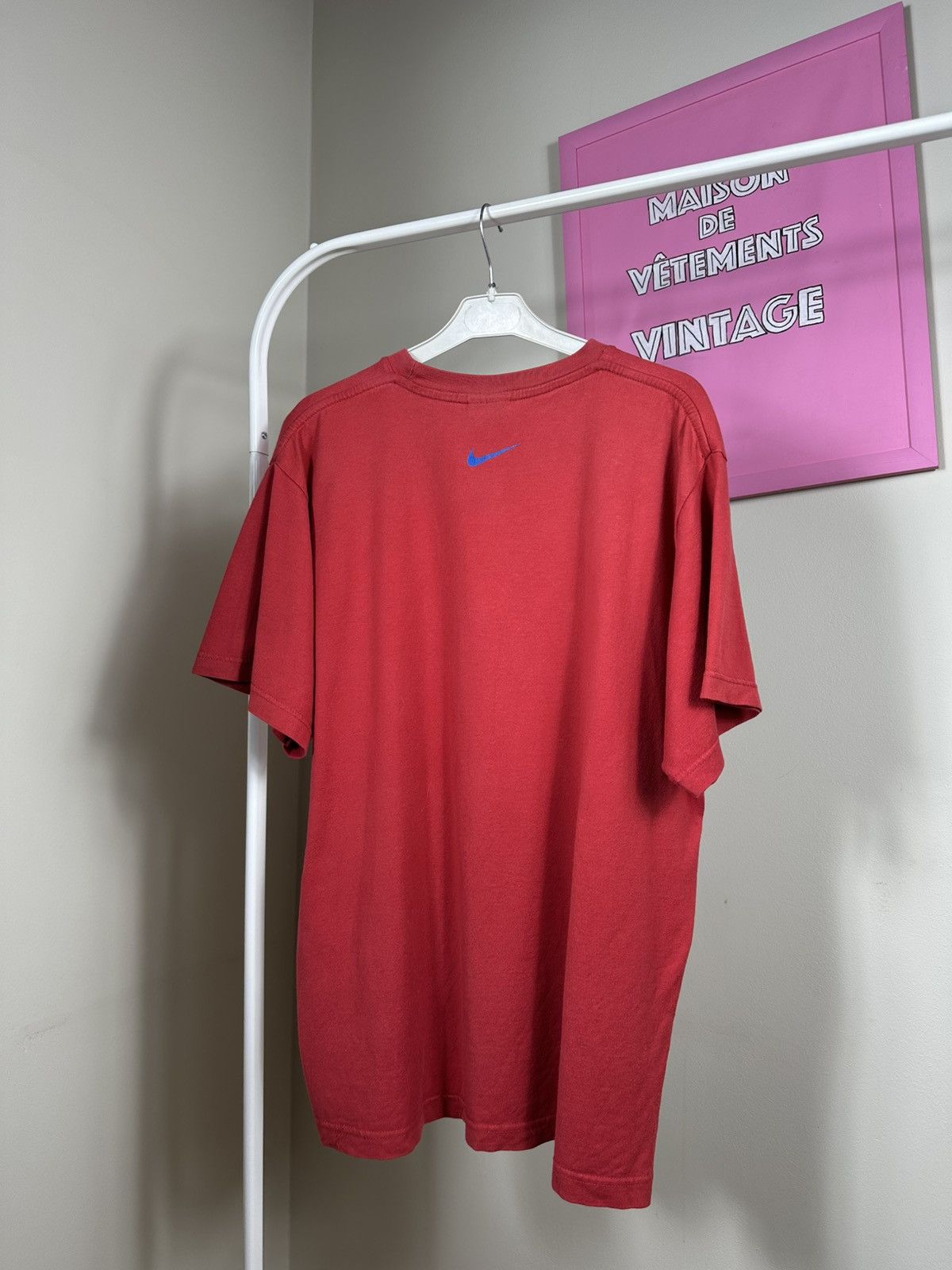 Nike Nike Athletissima 2001 Vintage T Shirt Swoosh Promo Printed Size US M / EU 48-50 / 2 - 13 Thumbnail