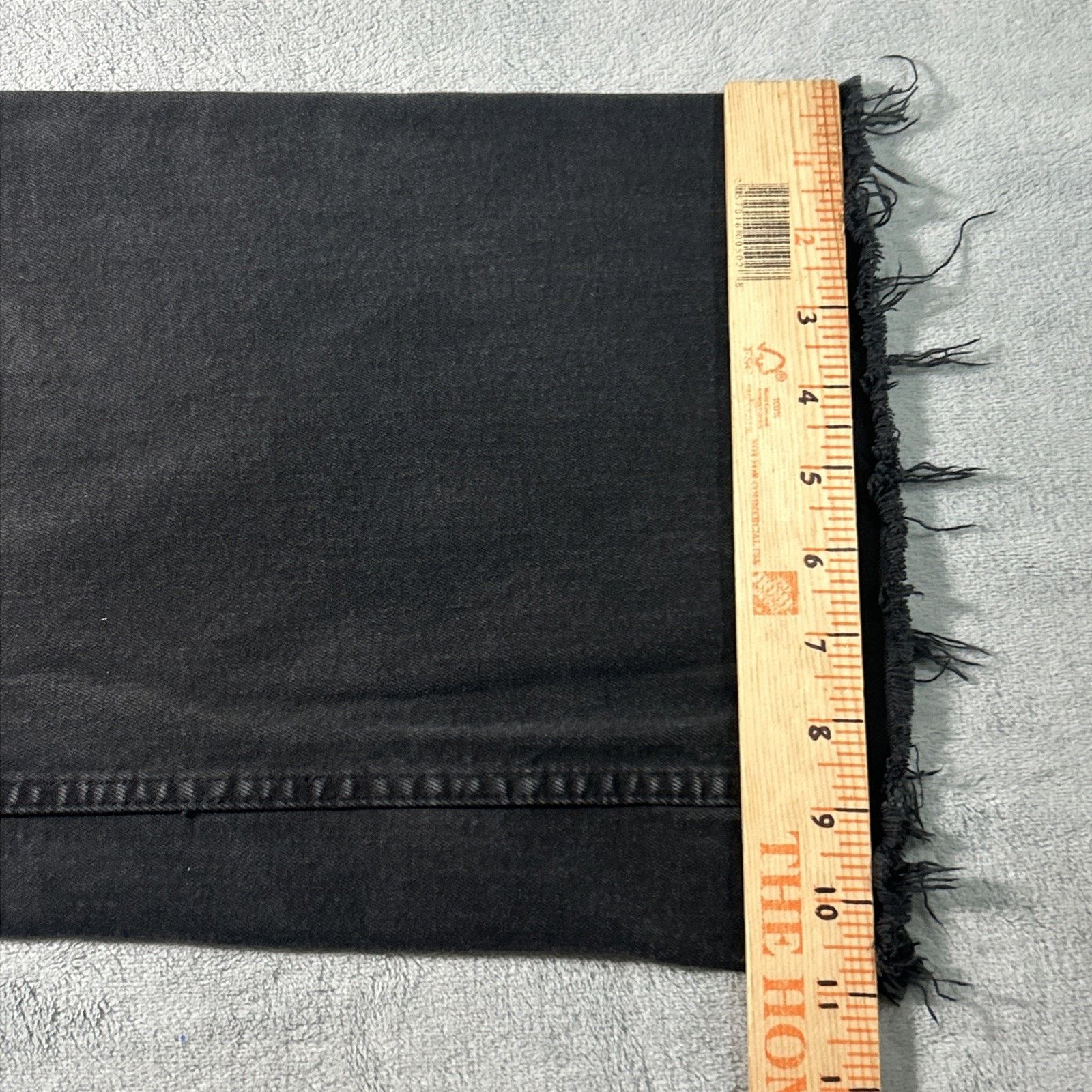 Zara Beyond Baggy Jeans Women 28x25 Hamilton Raw Hem Baggie Loose Size 28" / US 6 / IT 42 - 8 Thumbnail