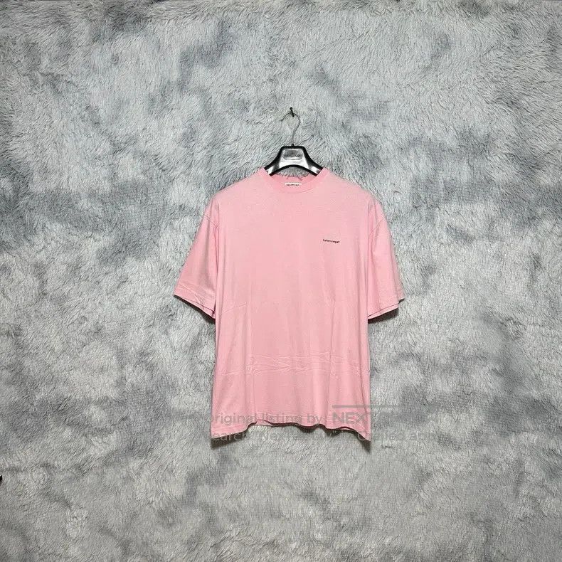 Balenciaga Balenciaga Small Logo Short Sleeve T-Shirt, Pink, Size XS Size US XS / EU 42 / 0 - 1 Thumbnail