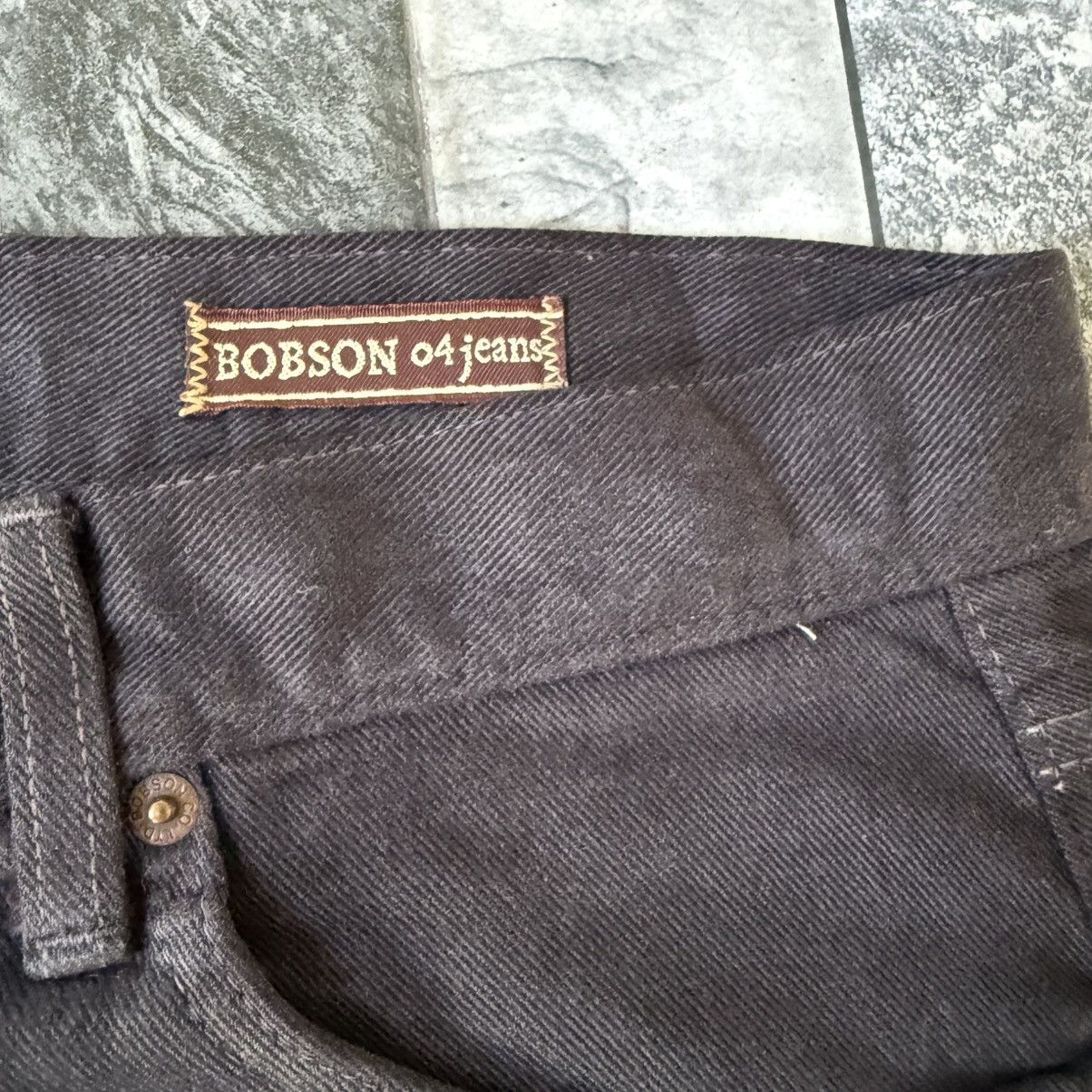 Japanese Brand Vintage Bson Black Denim Jean Pants W33 Size US 33 - 4 Thumbnail