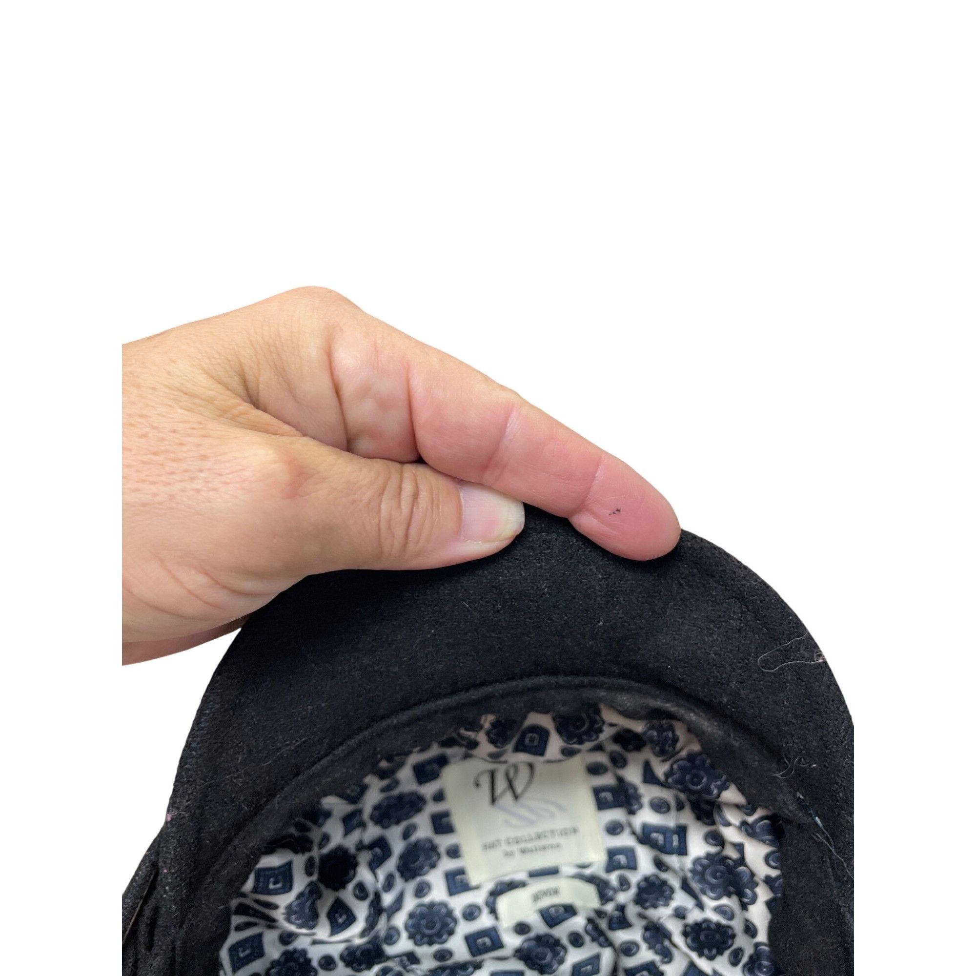 Other Wallaroo Devon Womans Black Wool Newsboy Fiddler lined cap h Size ONE SIZE - 6 Thumbnail