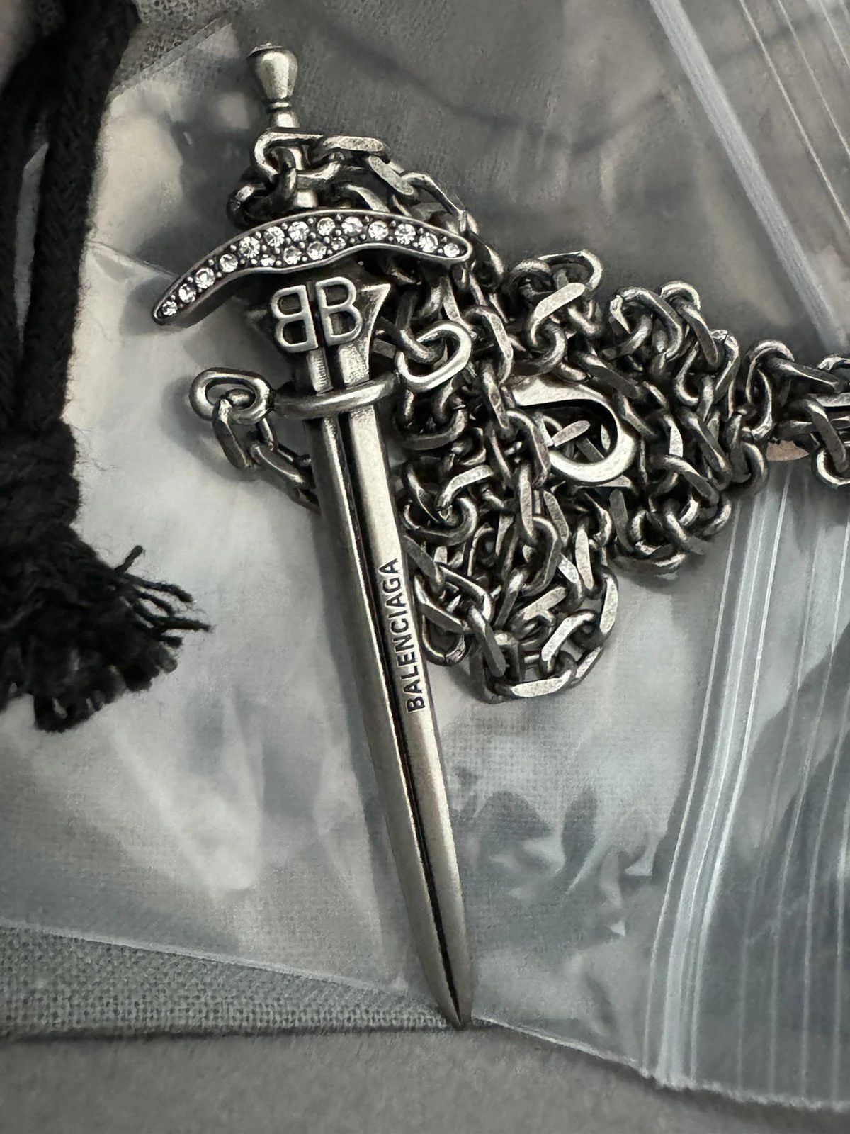 Balenciaga Balenciaga Goth Sword Necklace | Grailed
