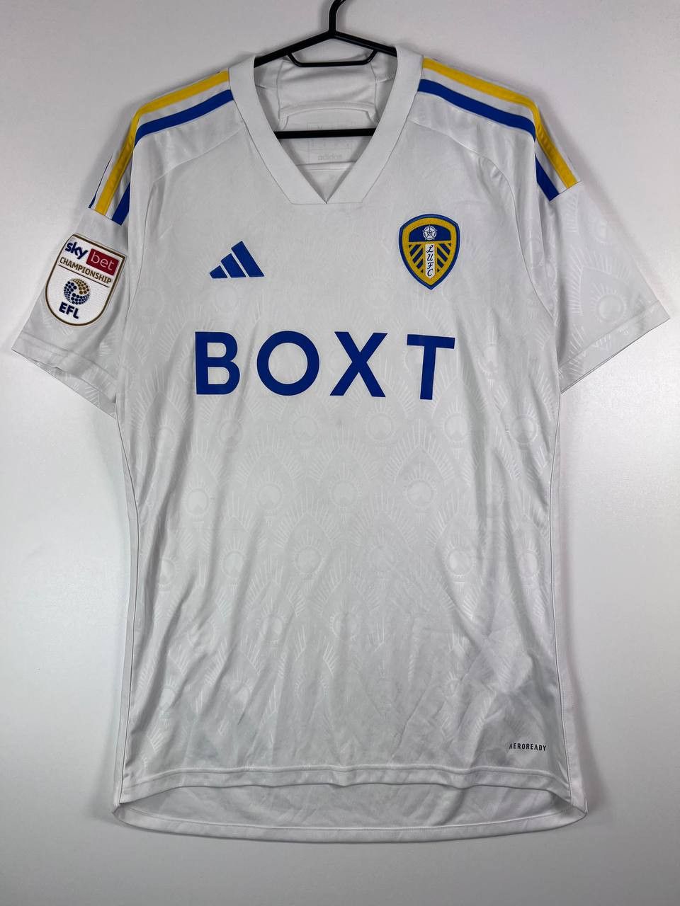 Adidas Leeds United 2022-23 Home Shirt Adidas HY3375 EFL Size M Size US M / EU 48-50 / 2 - 1 Thumbnail
