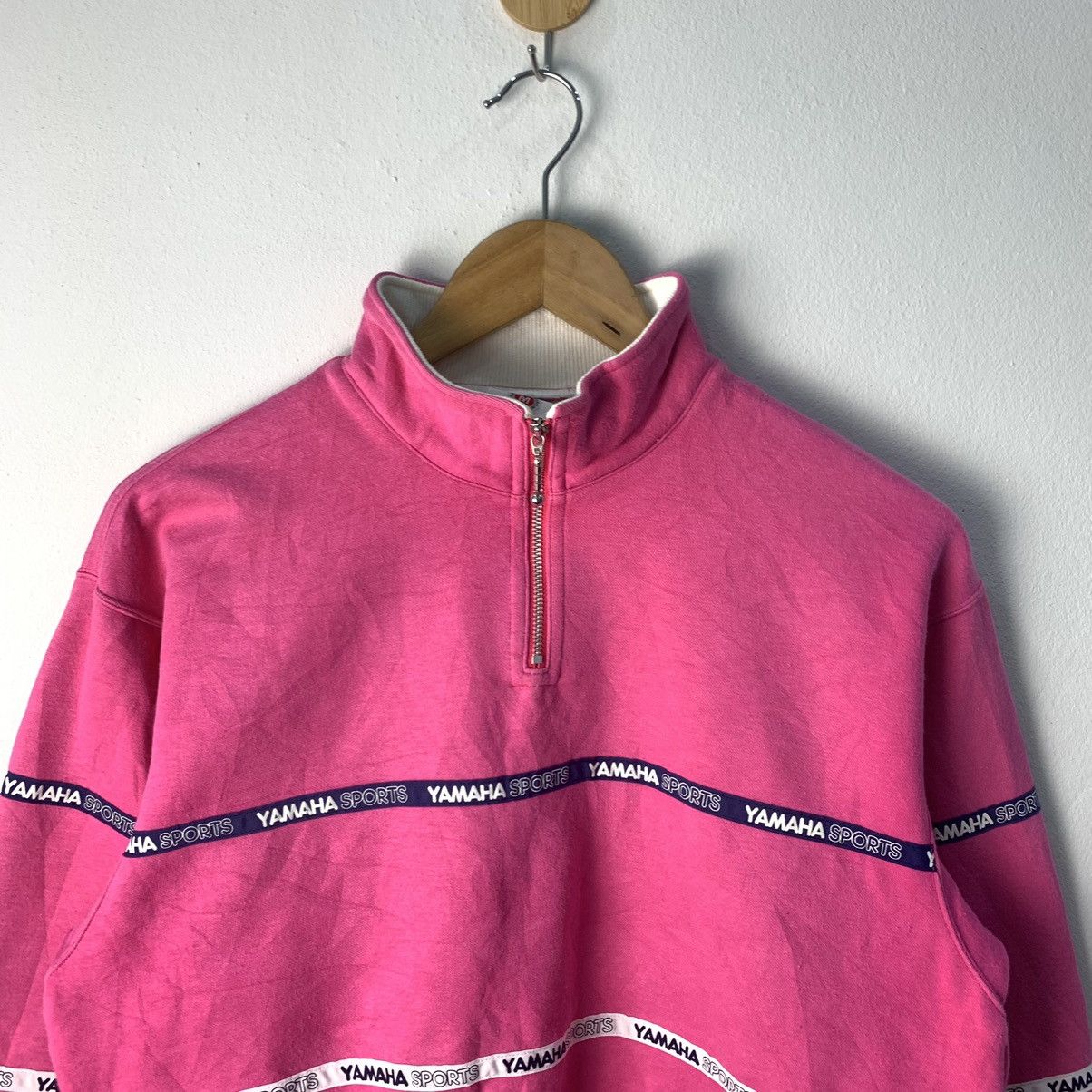 Vintage × Yamaha Vintage Yamaha Sweatshirt Half Zip Size M / US 6-8 / IT 42-44 - 5 Thumbnail