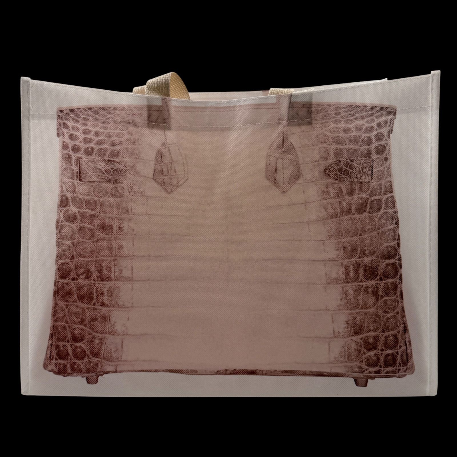The Unbranded Brand Re-Usable Shopper Tote Size ONE SIZE - 7 Thumbnail