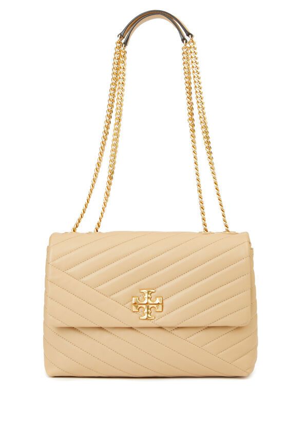 Tory Burch o1s22i1n1024 Size: OS / Kira Large Shoulder Bag in Beige Size ONE SIZE - 1 Thumbnail
