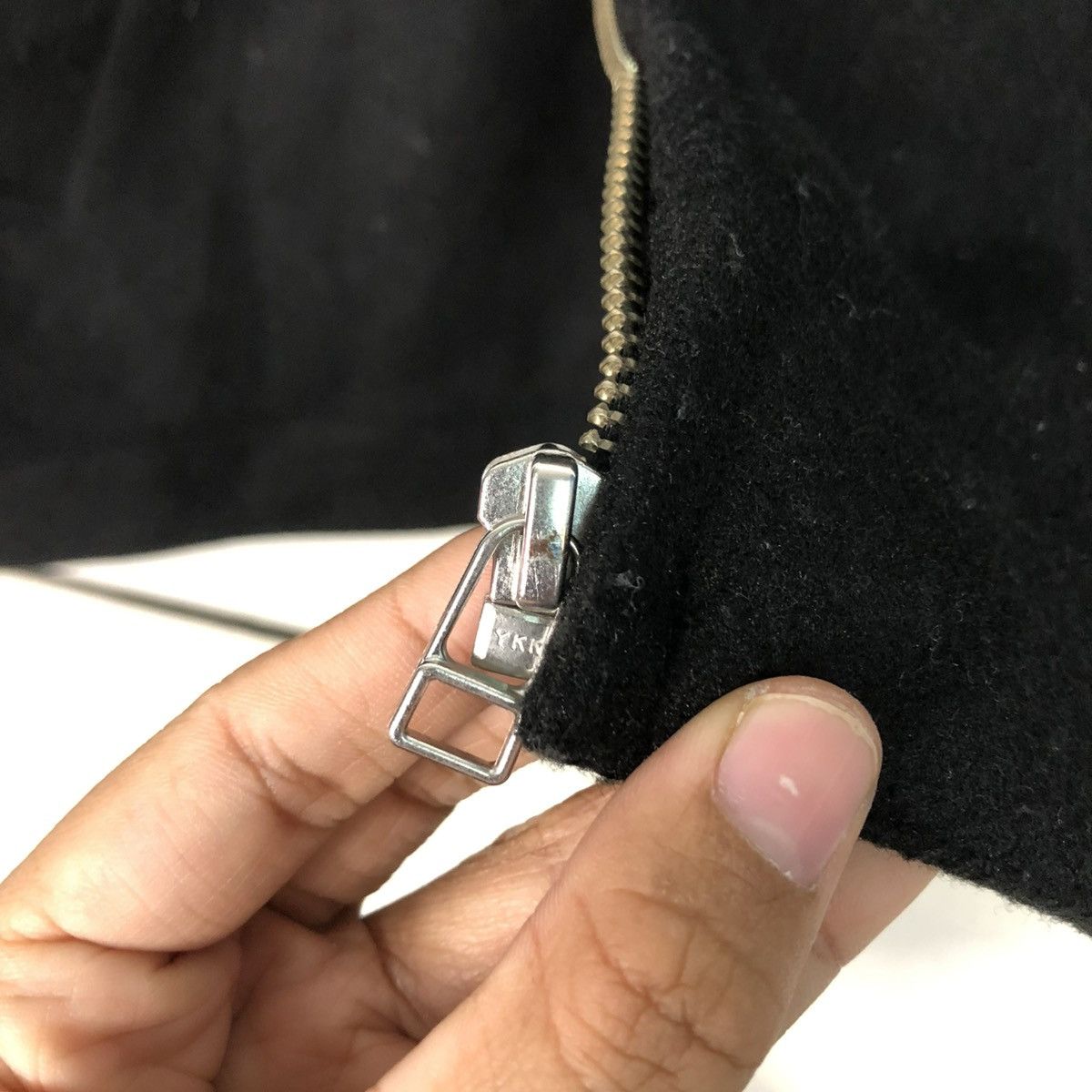 Japanese Brand 🔥VINTAGE WOOL BIKER JACKET BACK NUMBER ISSEY MIYAKE Size US XL / EU 56 / 4 - 18 Thumbnail