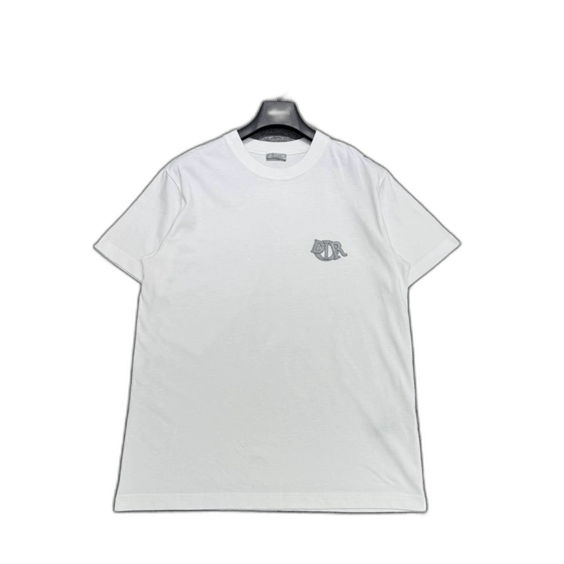 Dior dior embroidered logo short sleeve t-shirt Size US M / EU 48-50 / 2 - 1 Thumbnail