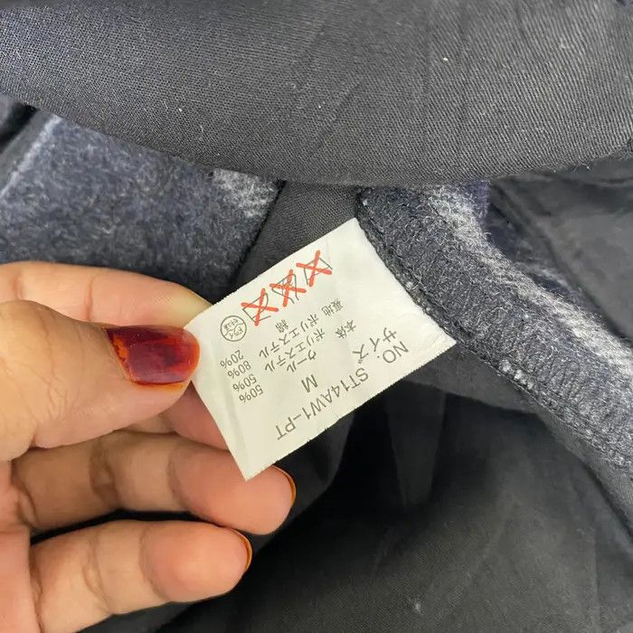 Japanese Brand Vtg SUPER THANKS JAPAN Nova Checks Tartan Pant Trouser Size 34" / US 12 / IT 48 - 6 Thumbnail